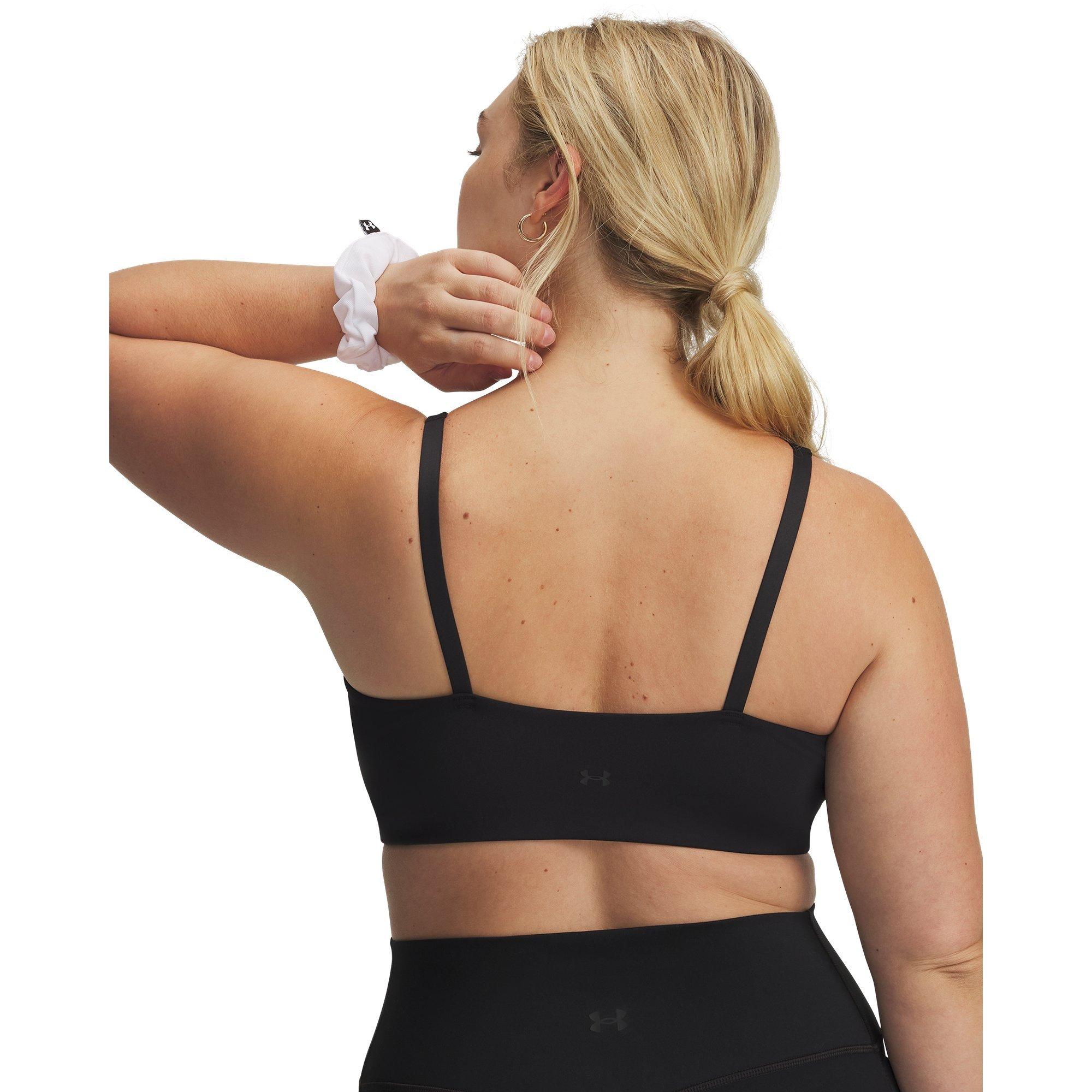 Black/Jet Gray - Under Armour - Motion Non Wired Low Impact Sports Bra - 14