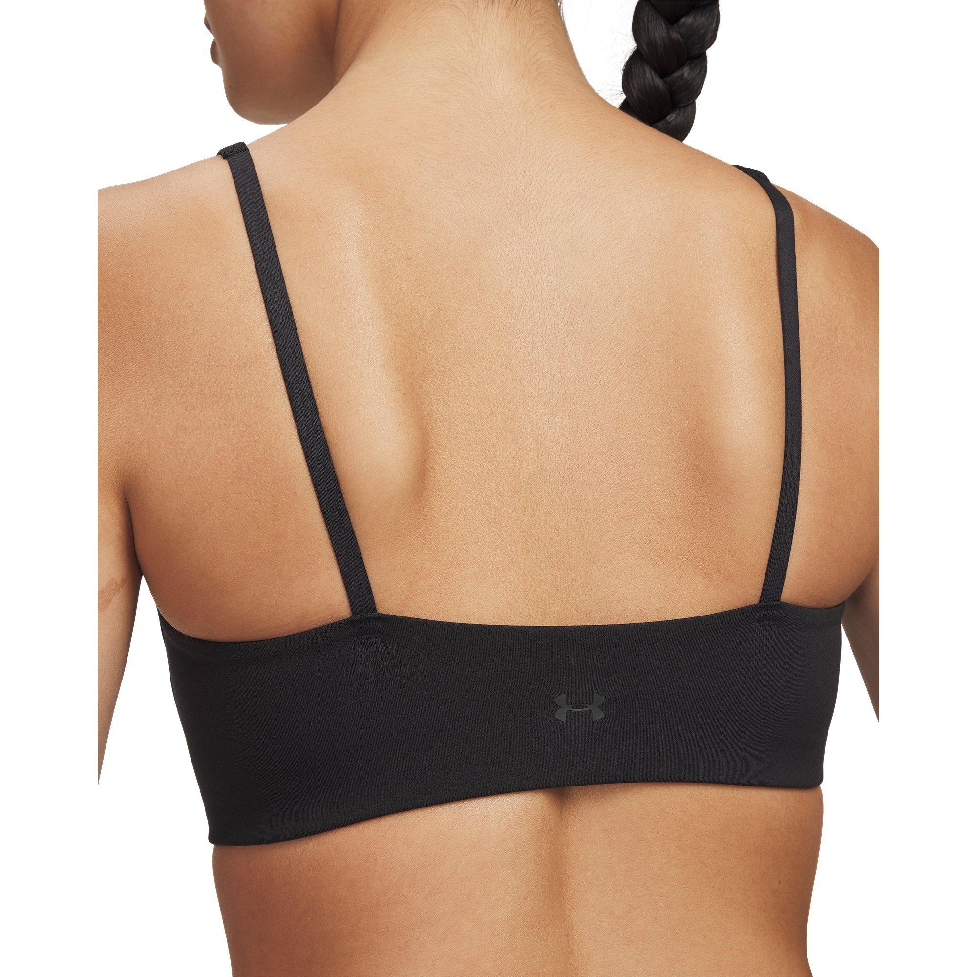 Black/Jet Gray - Under Armour - Motion Non Wired Low Impact Sports Bra - 15