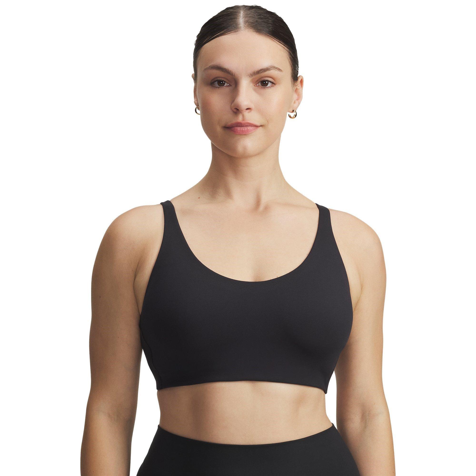 Black/Jet Gray - Under Armour - Motion Non Wired Low Impact Sports Bra - 9