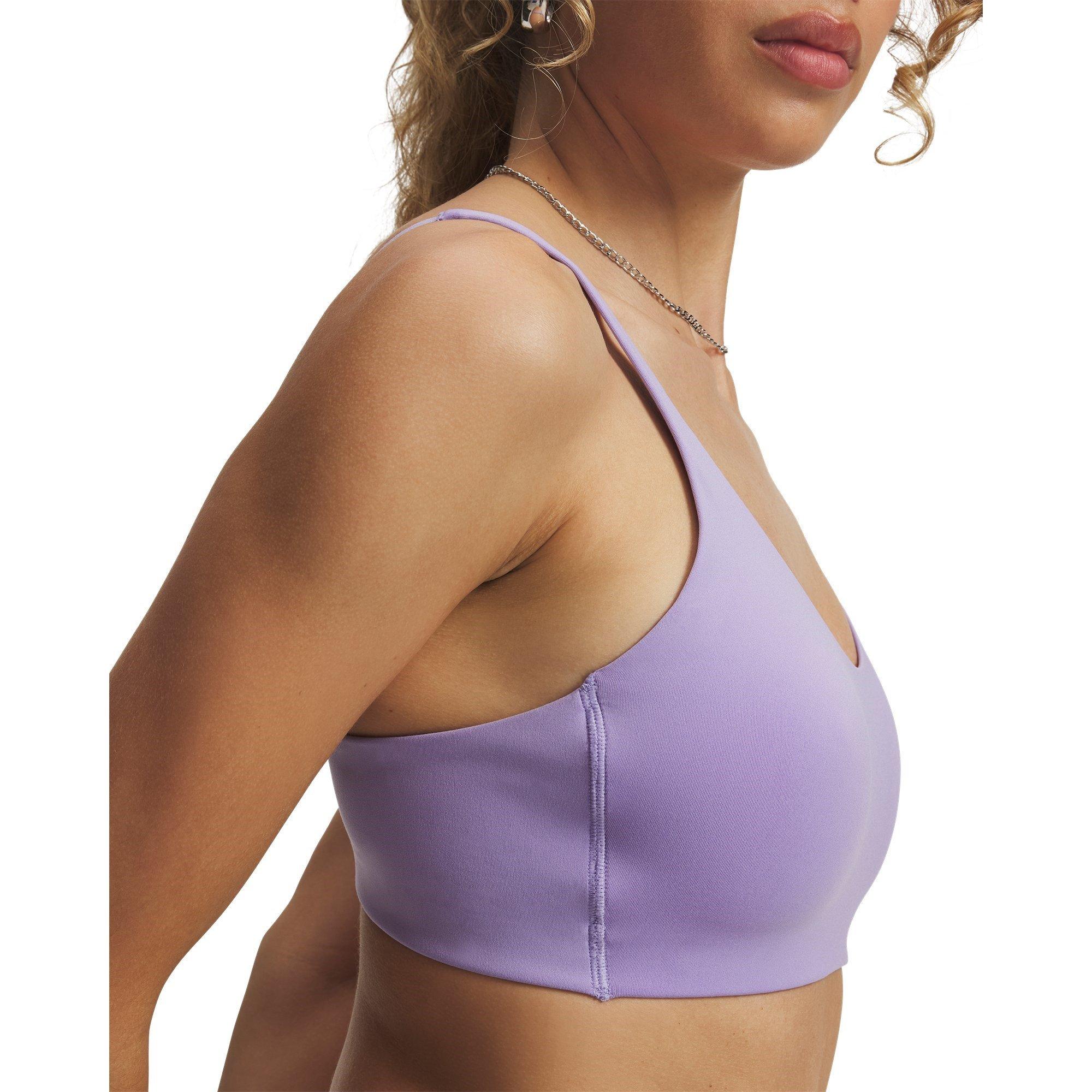 Transparent/Wht - Under Armour - Crossback Low Womens Sports Bra - 13