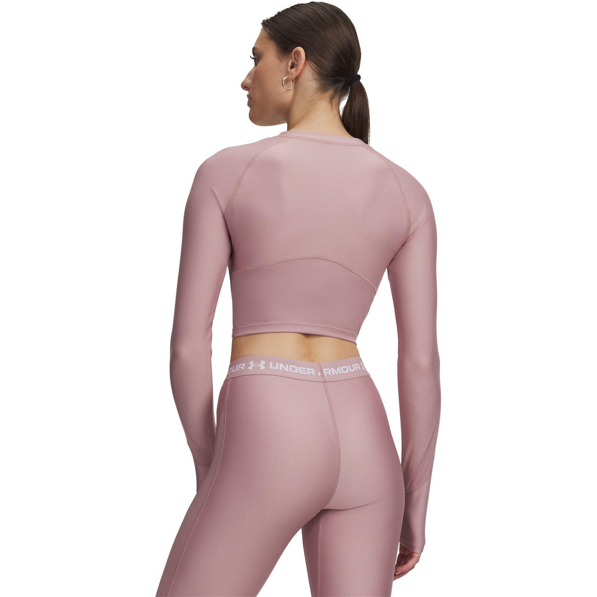 Tou Pink/White - Under Armour - Women's Long-Sleeve Performance Gym Top - 2