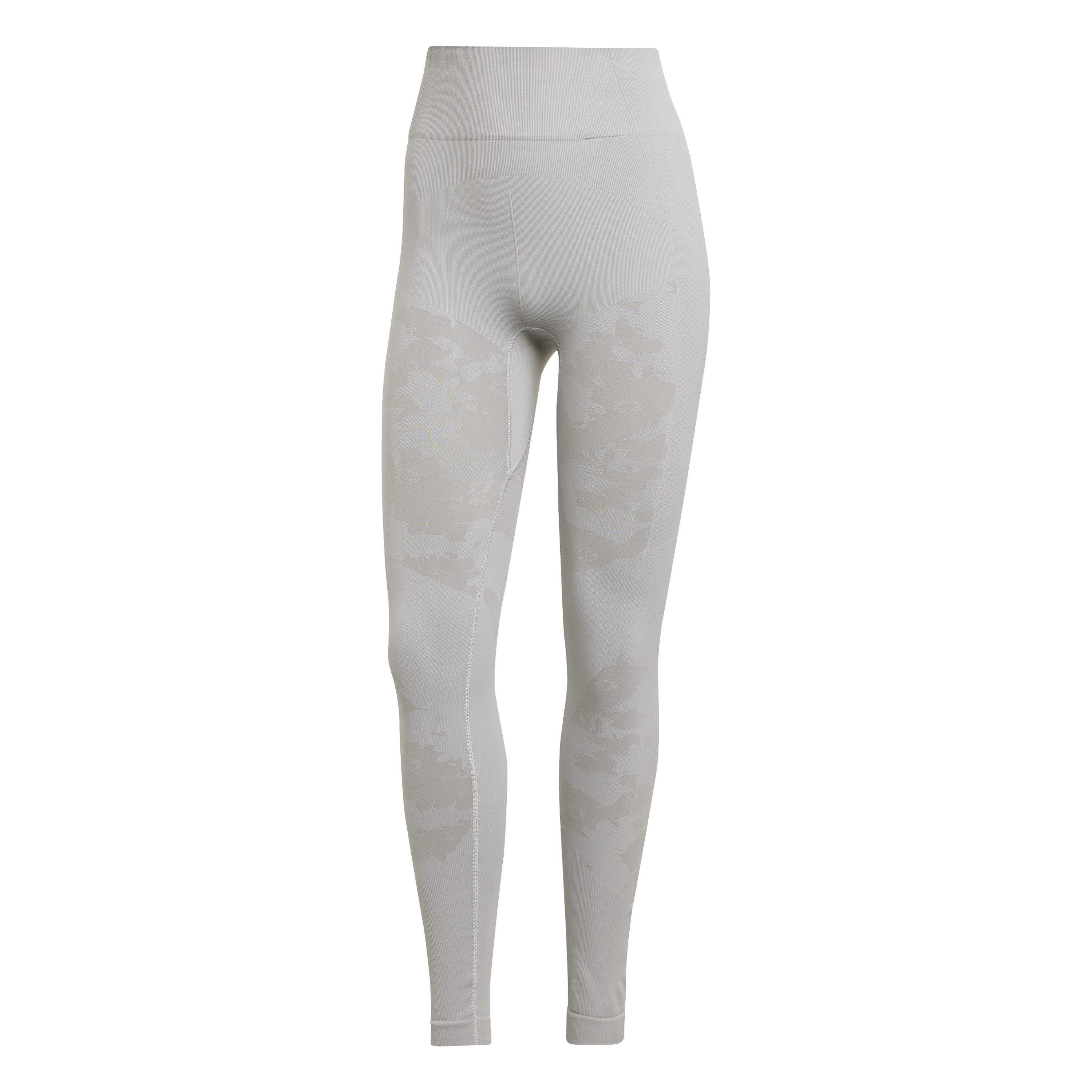 Adidas Women's Yoga Pants - Clear Onix - 14 (L)