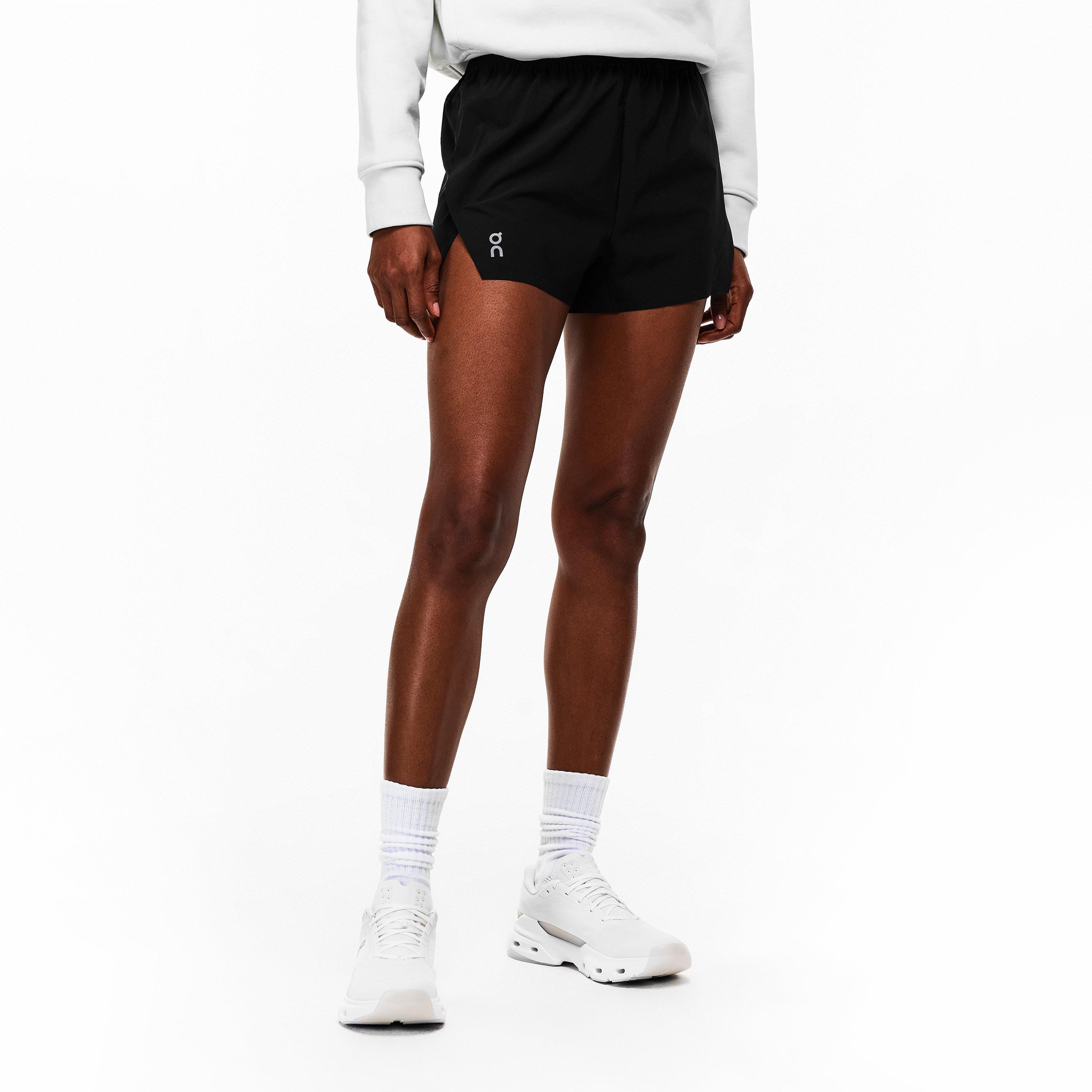 Black - On - Women's Performance Gym Shorts - 3