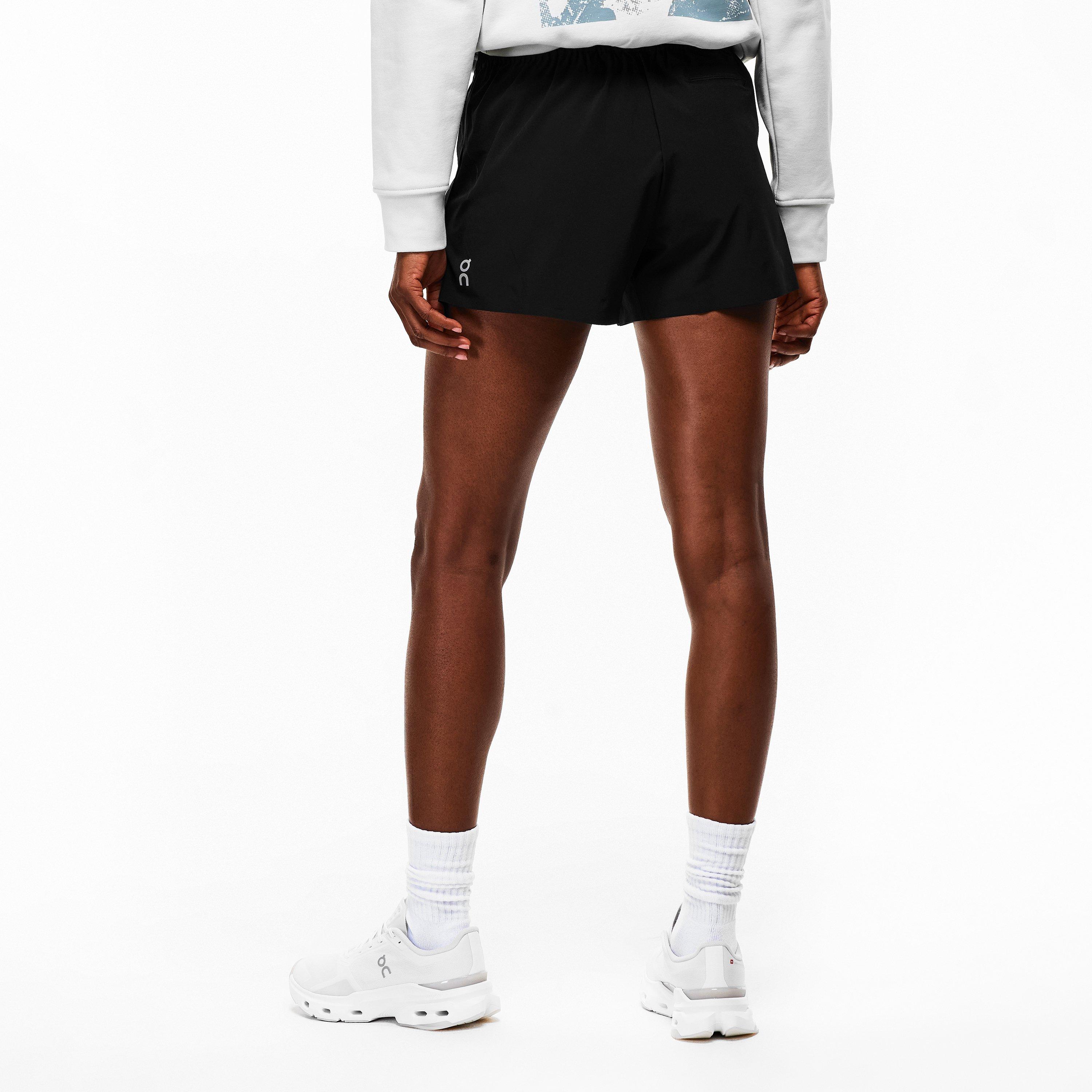 Black - On - Women's Performance Gym Shorts - 4