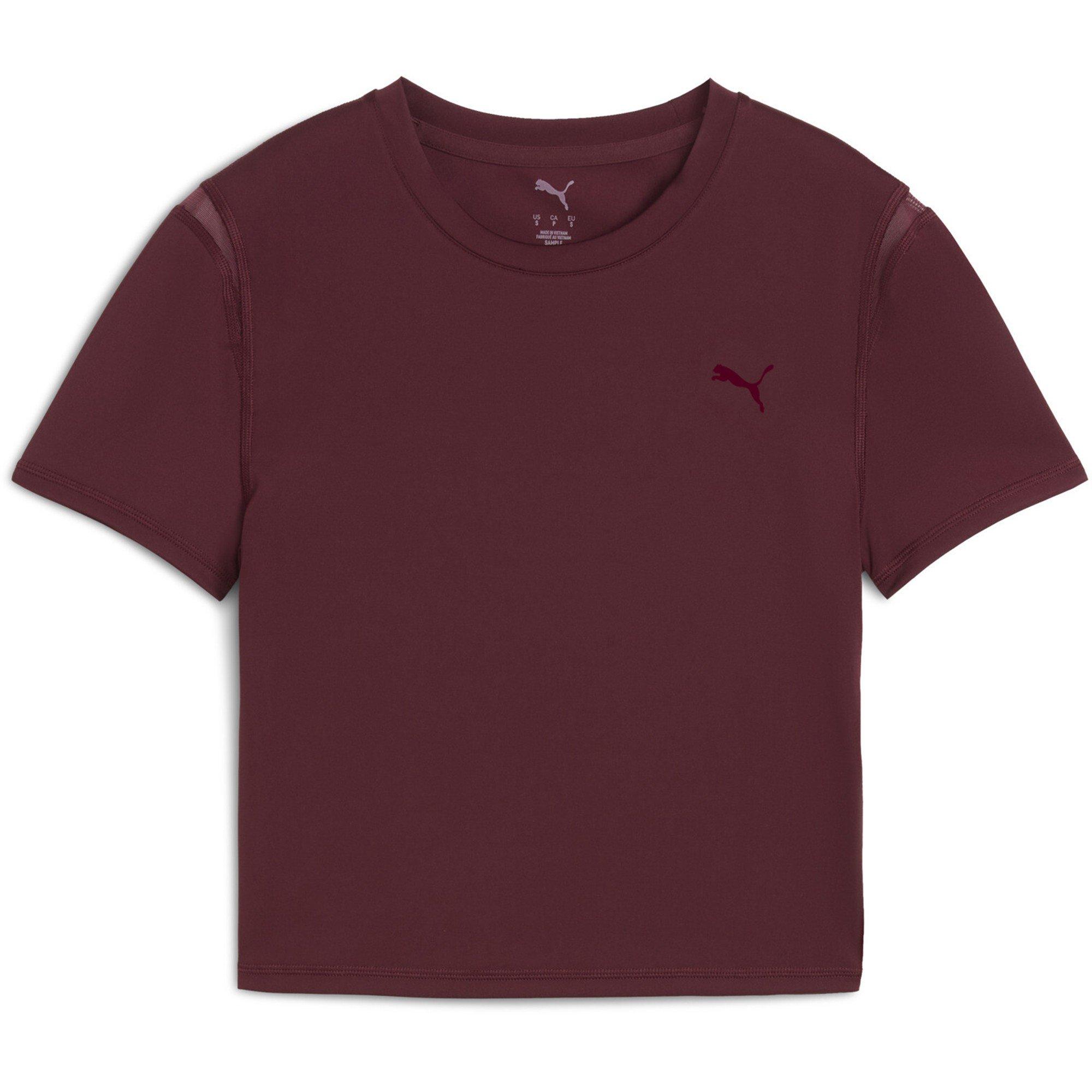 Ruby Skærmen - Puma - Women's Shape Baby Tee Short Sleeve Performance Gym Top - 1