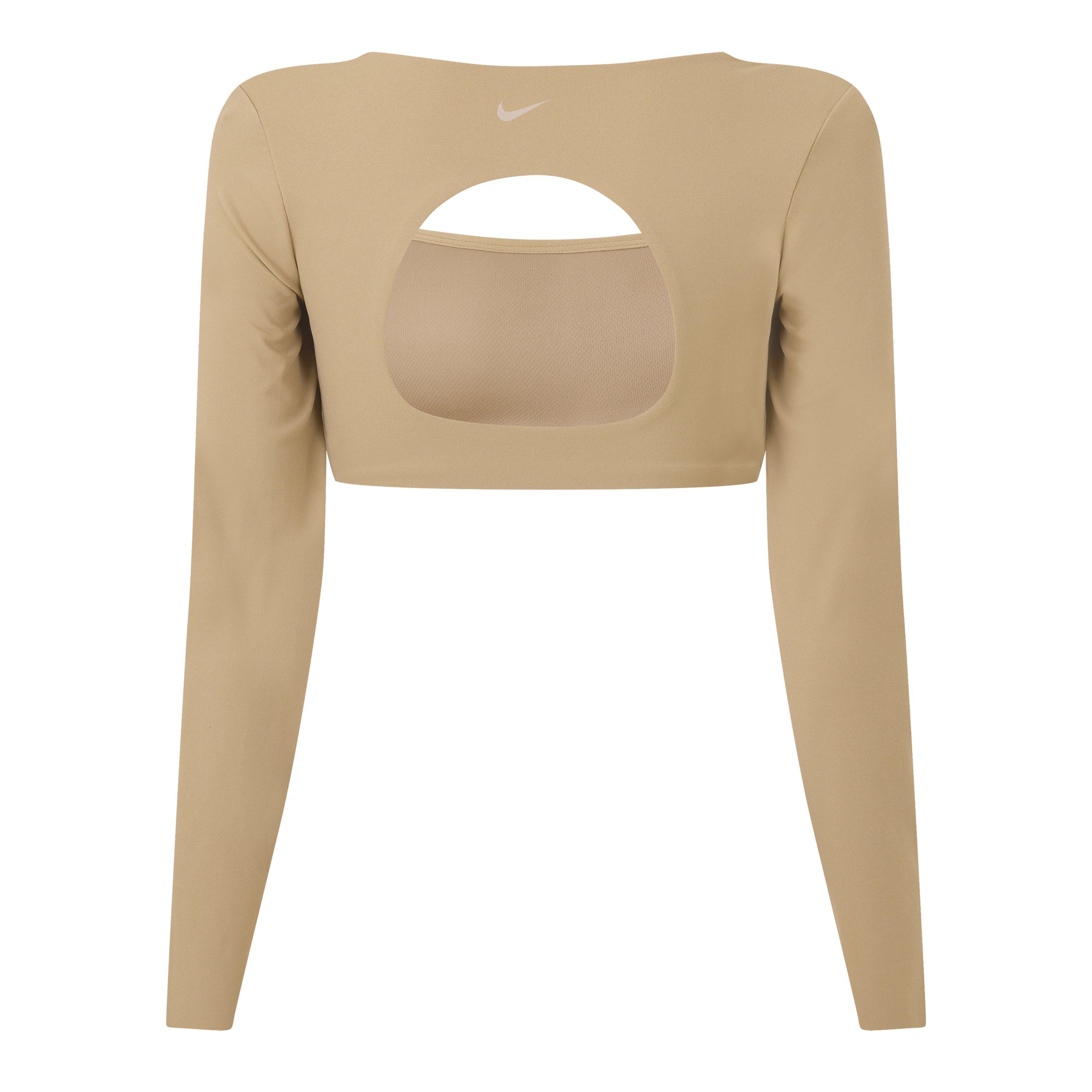 Parachute Beige - Nike - Nike Zenvy LS Bra Ld64 - 2
