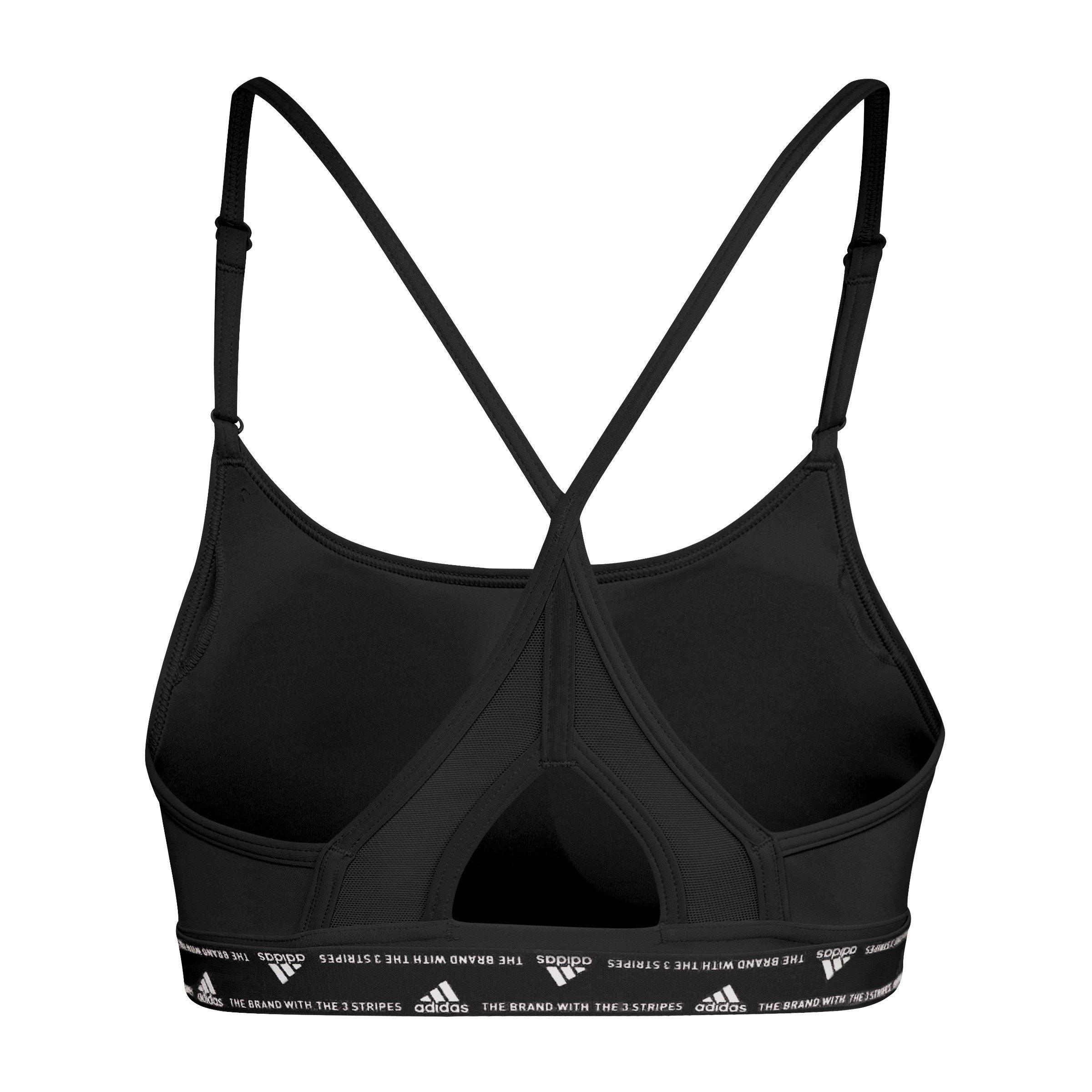 Sort/Hvid - adidas - BOS Sports Bra Womens - 2