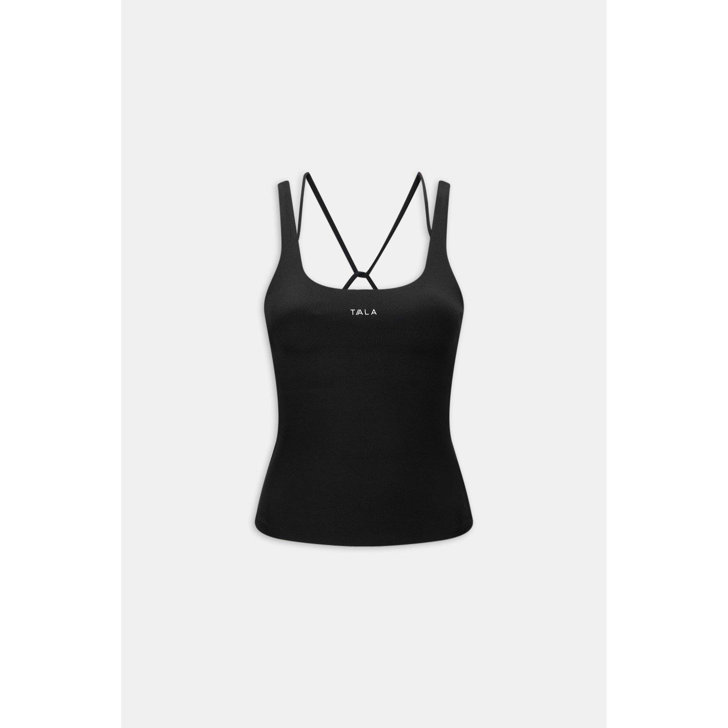 Shadow Black - TALA - TALA SKINLUXE MULTI STRAP VEST - 1