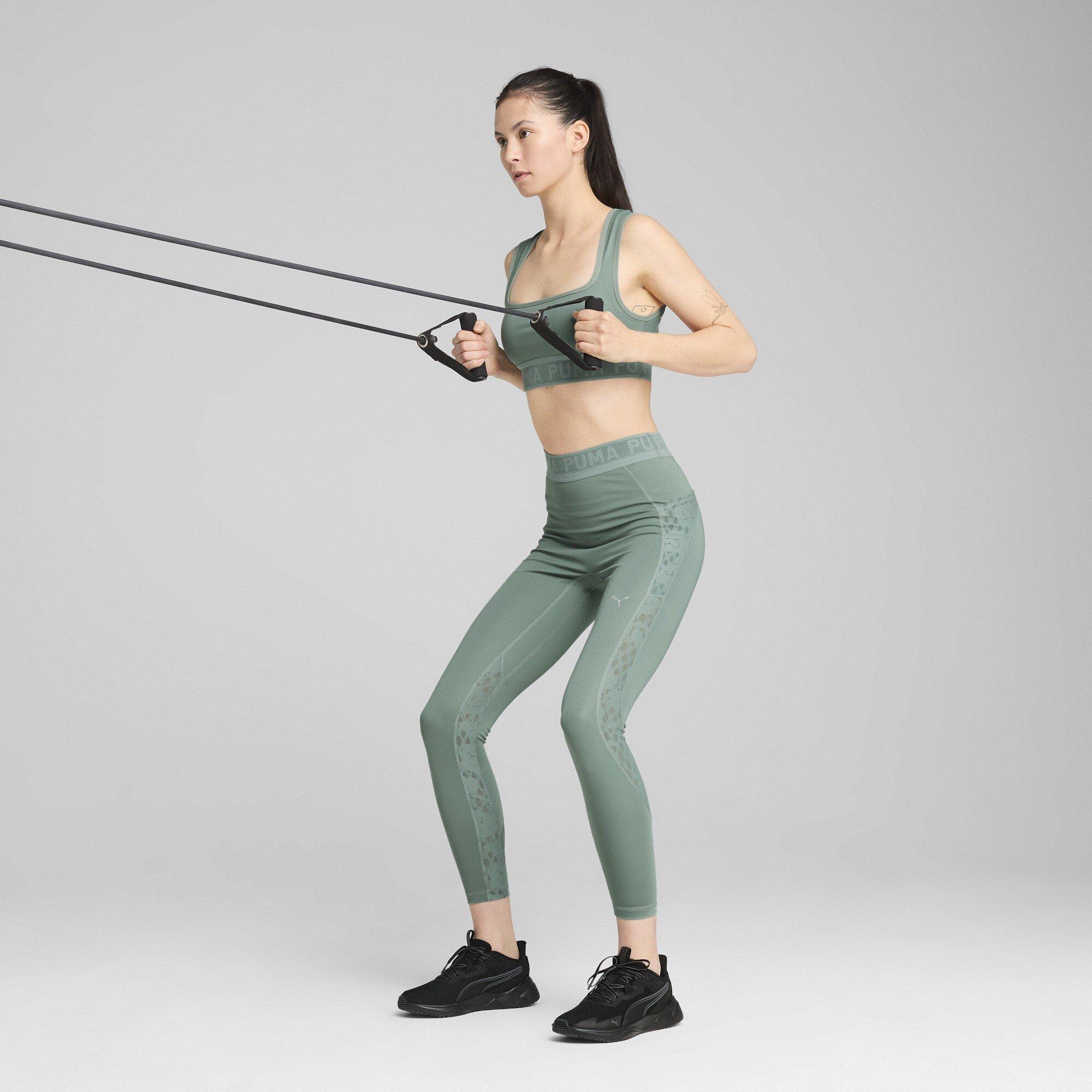 Green Moon - Puma - Women's Move Lace Non Wired Low Impact Sports Bra - 7