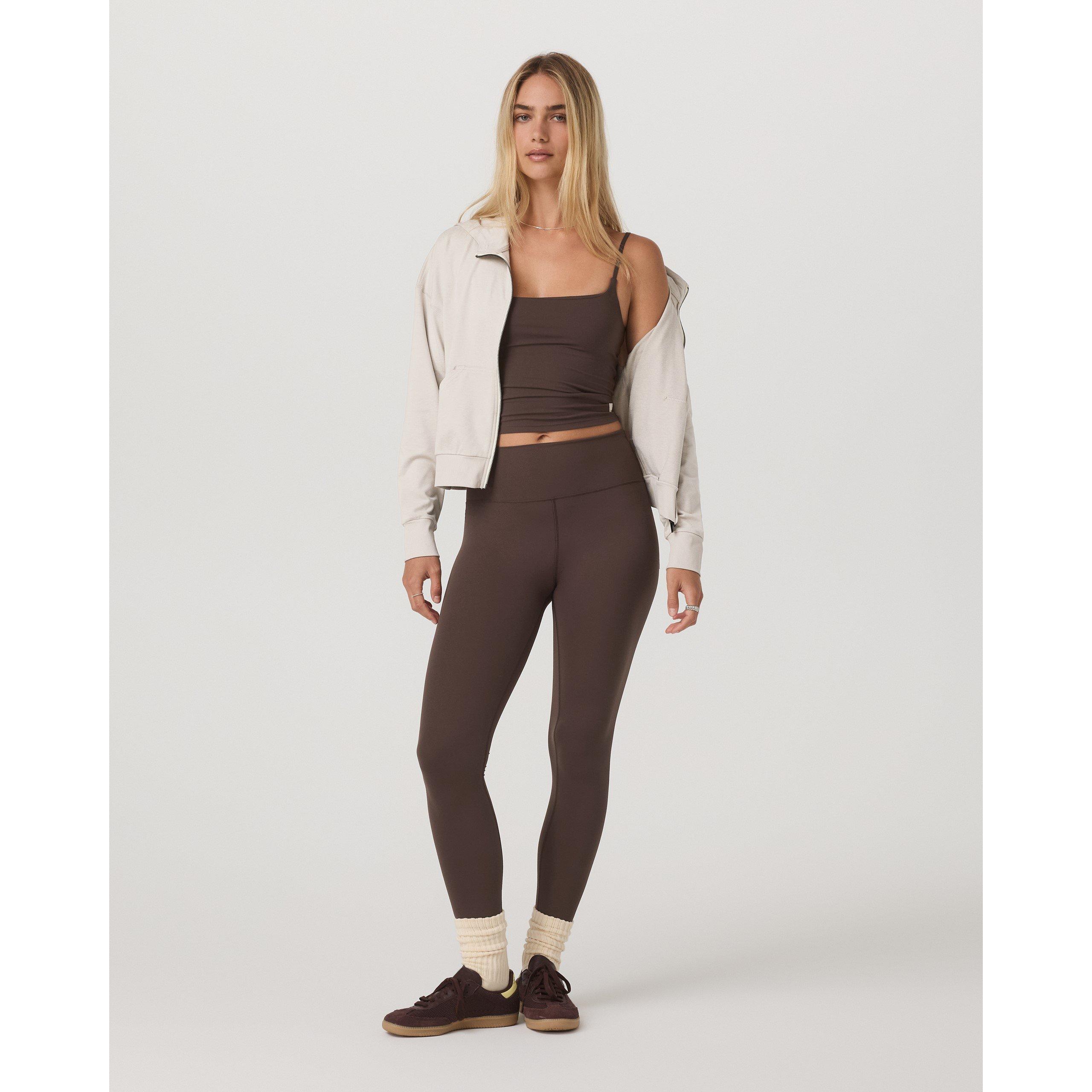 Ecru Heather - Vuori - Women's Halo Full Zip Performance Hoodie - 7