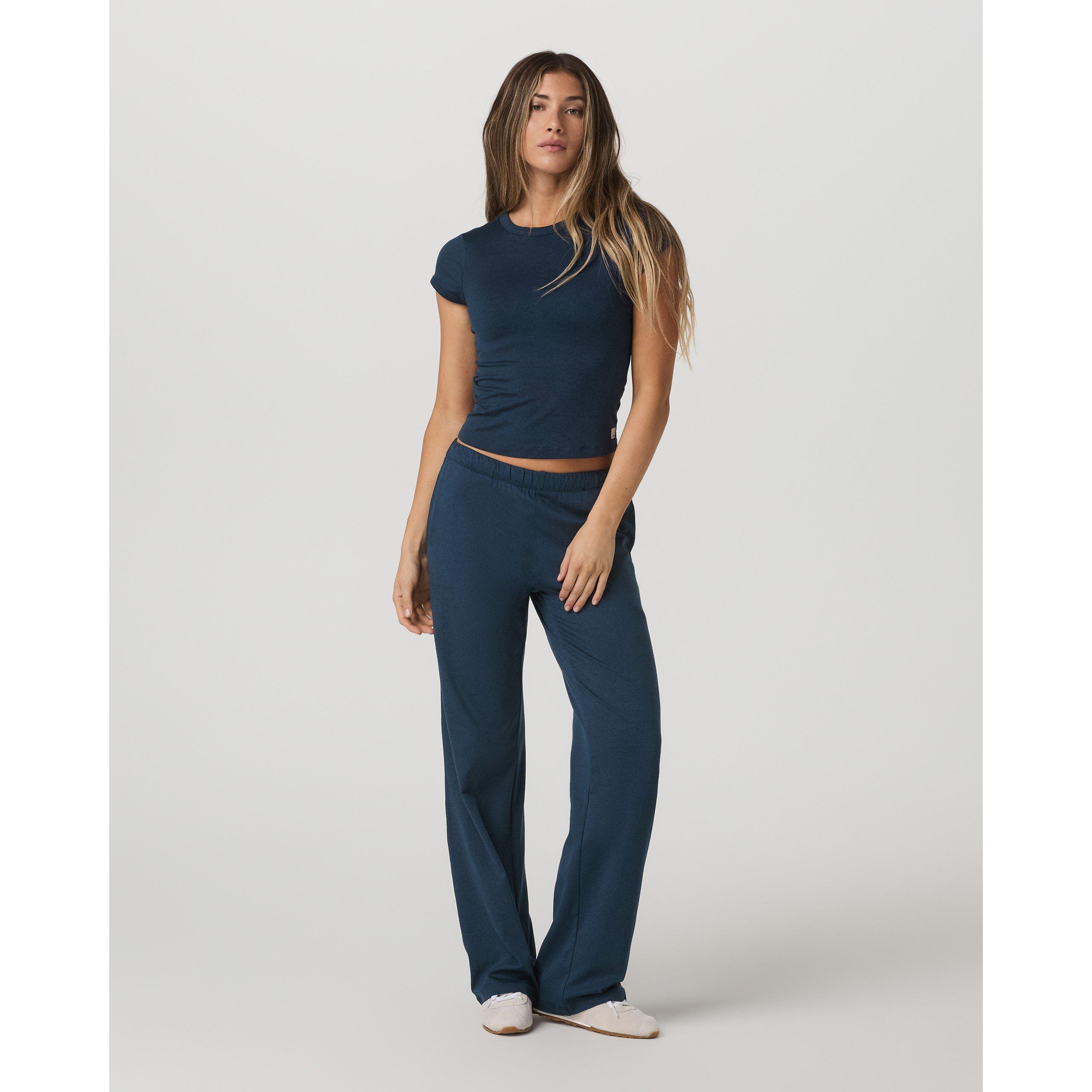 Blue Coast Hthr - Vuori - Vuori Halo Pant Ld62 - 3
