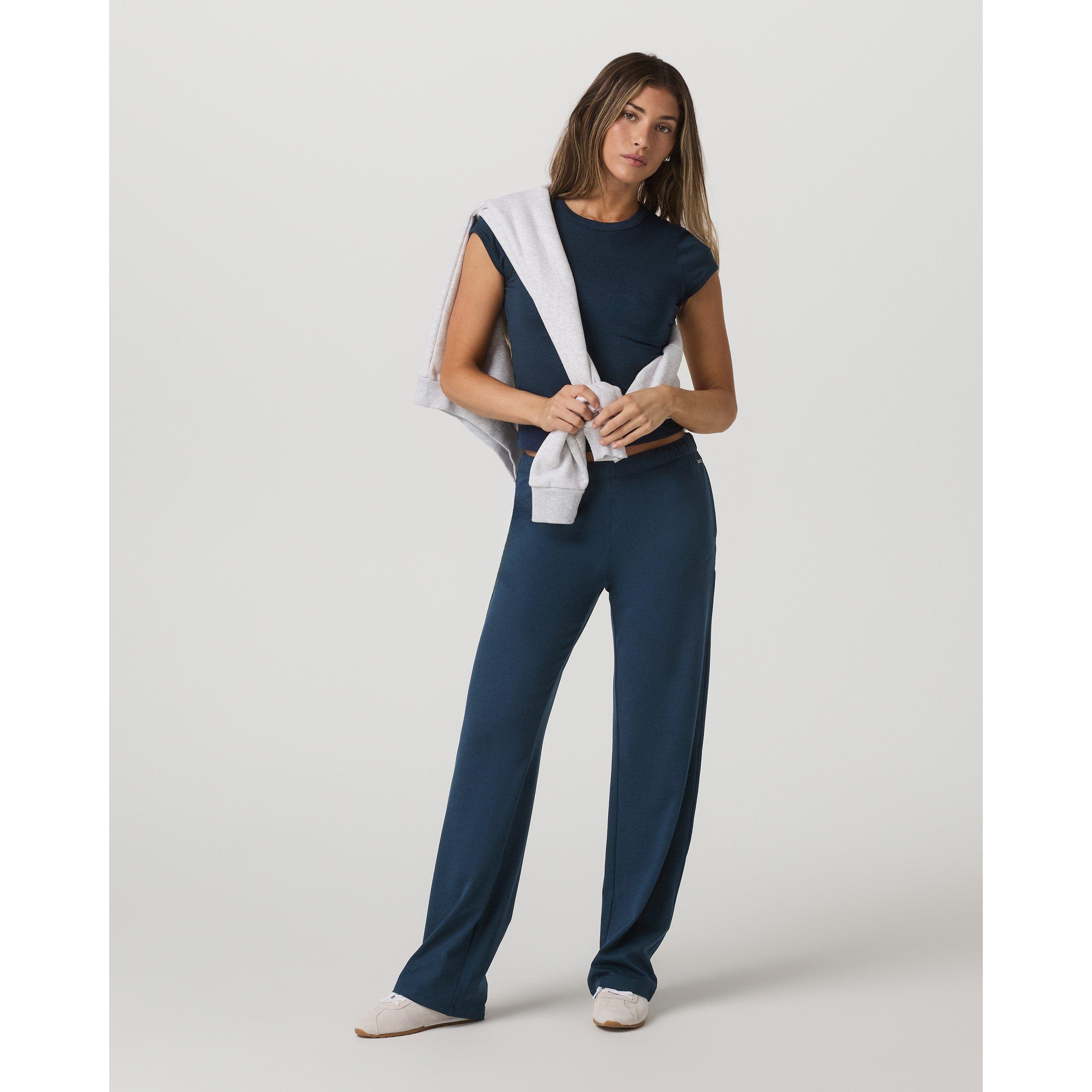 Blue Coast Hthr - Vuori - Vuori Halo Pant Ld62 - 5