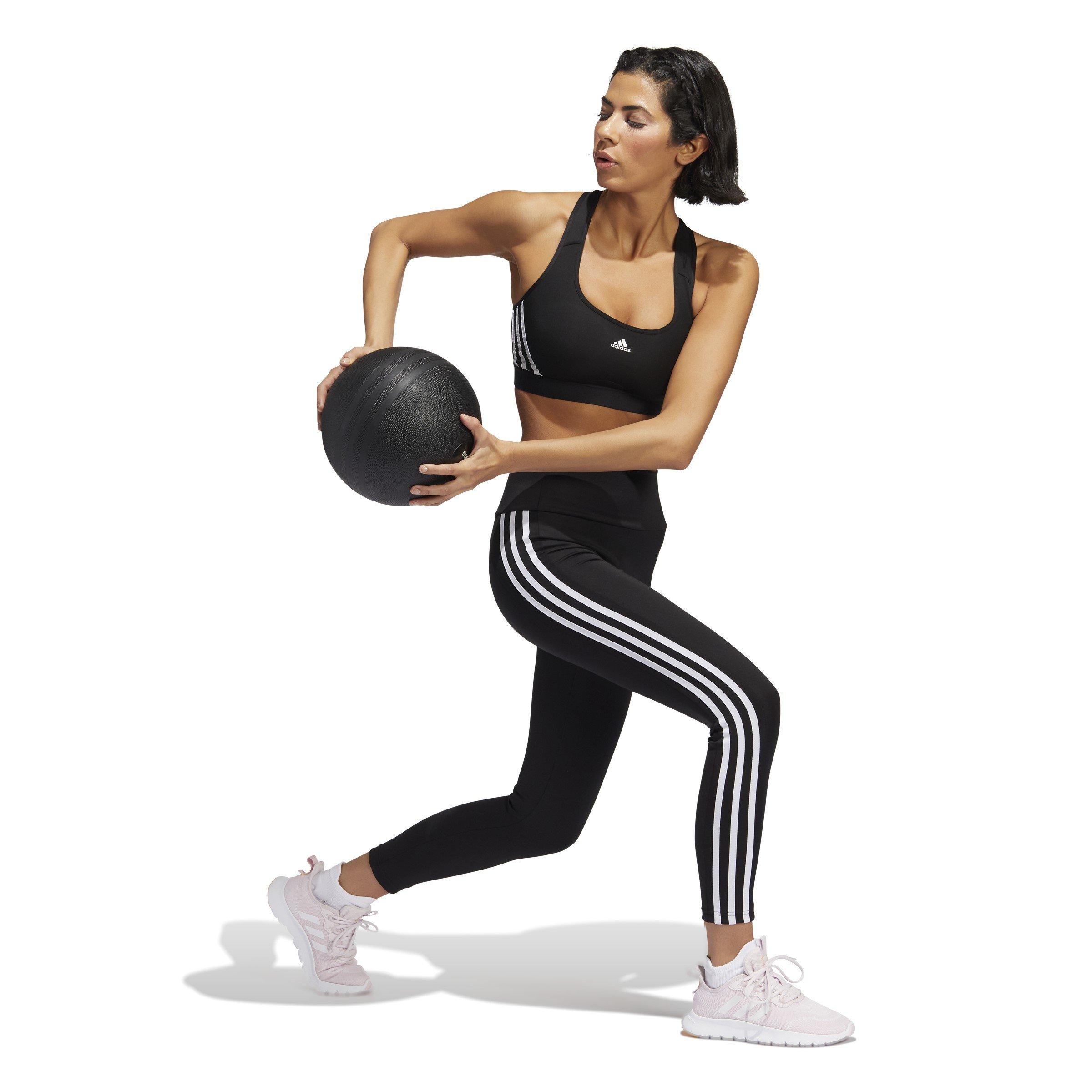 Preto/Branco - adidas - MS Sports Bra Women's - 5