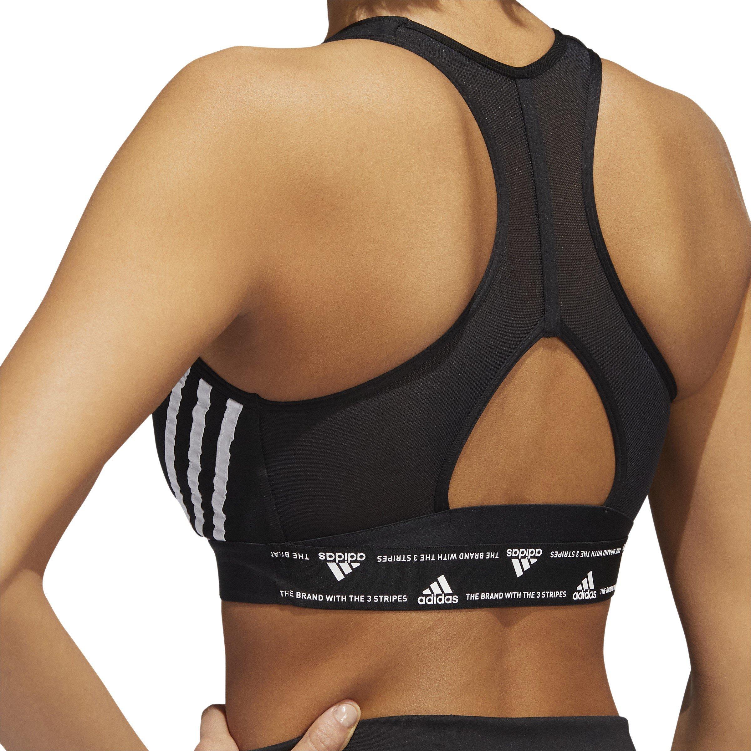 Preto/Branco - adidas - MS Sports Bra Women's - 8