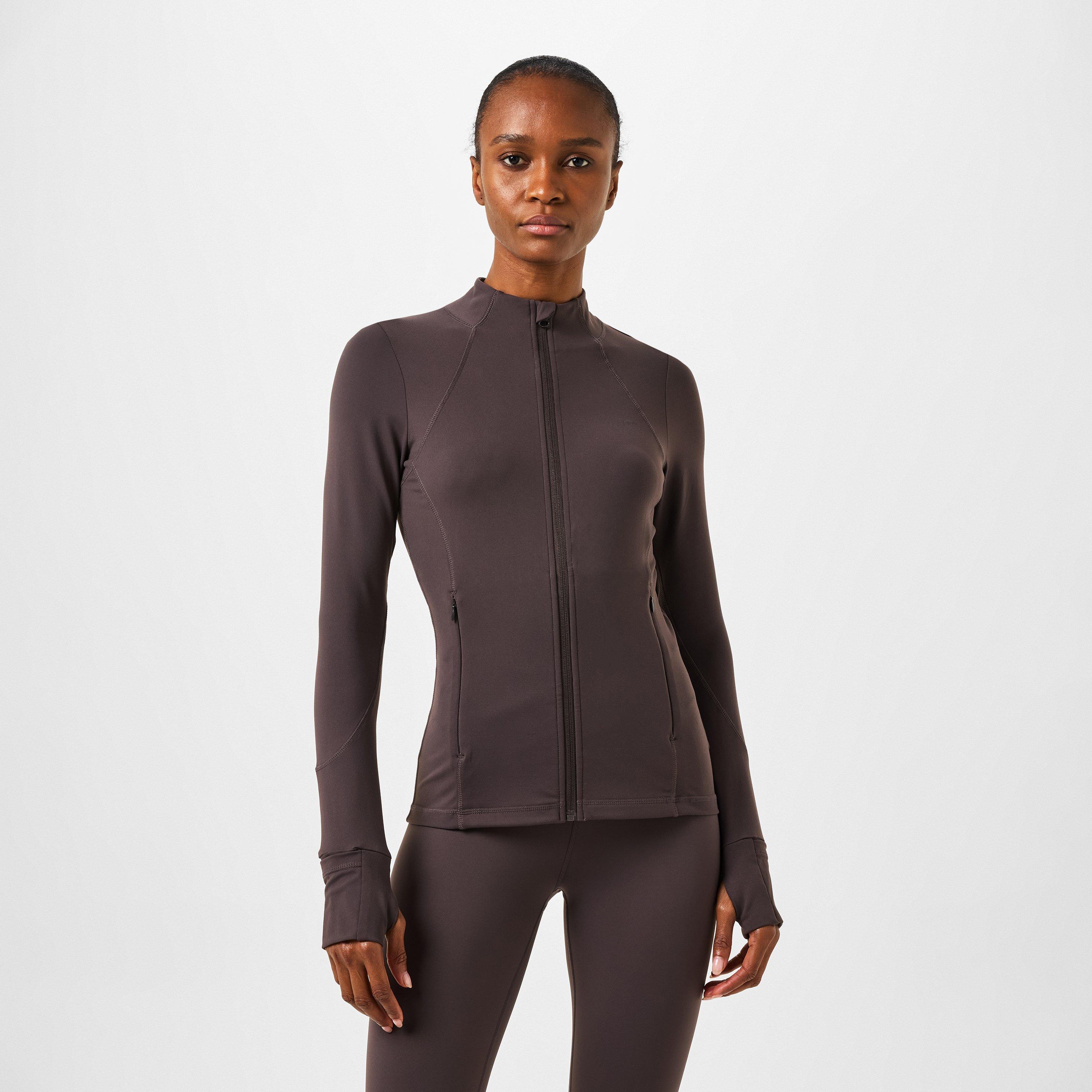 Core Fitness Long Sleeve Slim Fit Performance Training Jacket