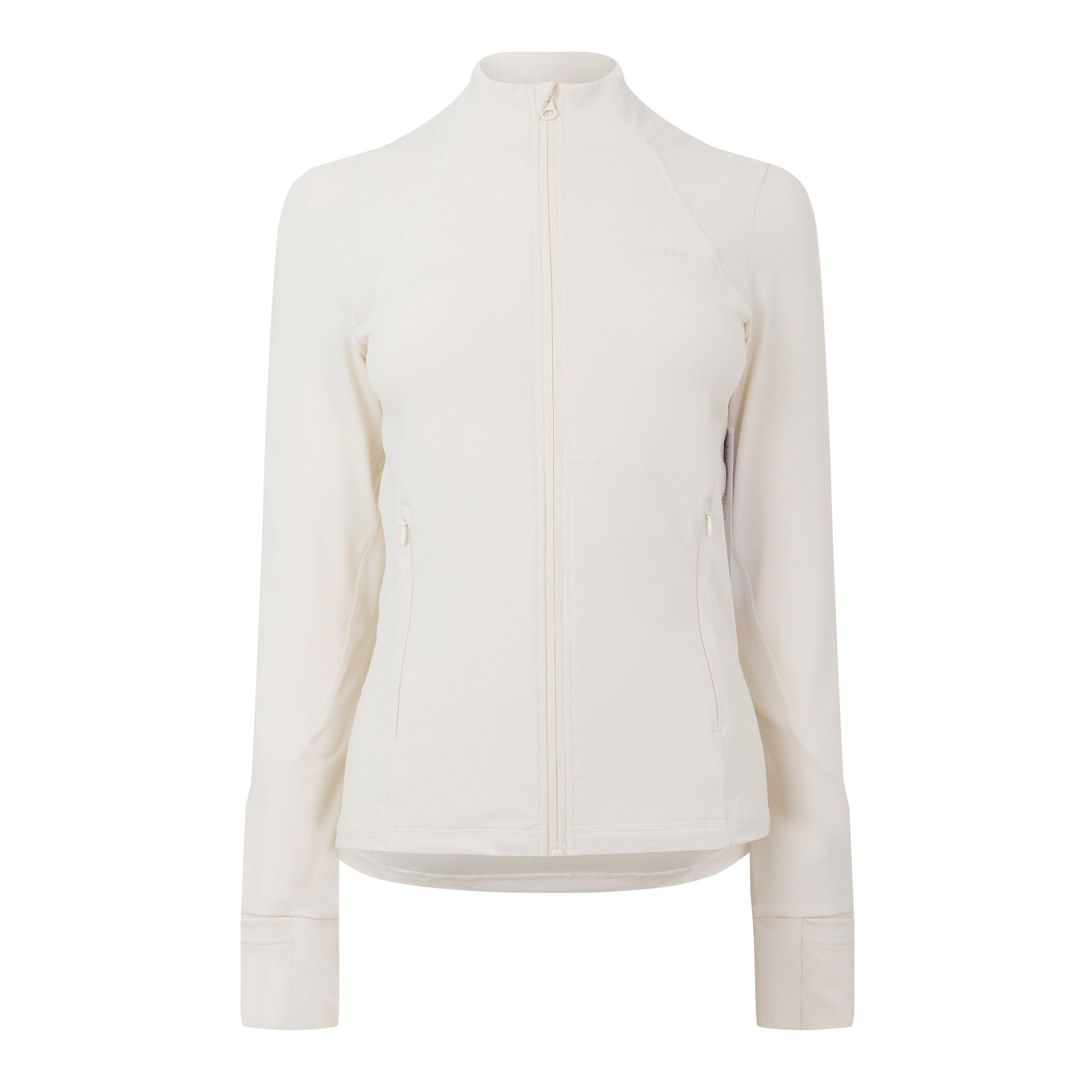 Women's Core Fitness Long Sleeve Slim Fit Performance Training Jacket