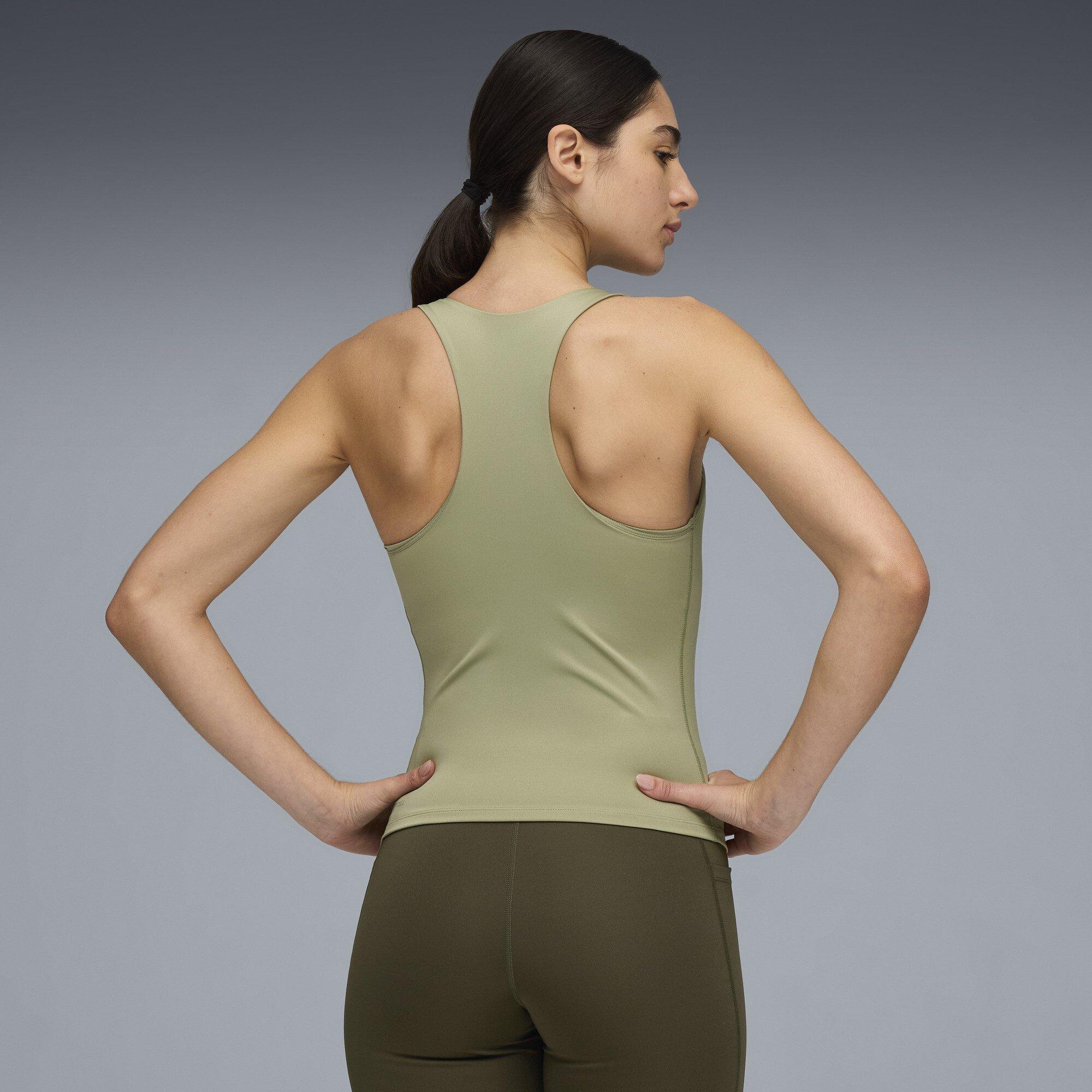 Lux Army - Puma - Women's Ess 2in1 Tank Non Wired Medium Impact Sports Bra - 4