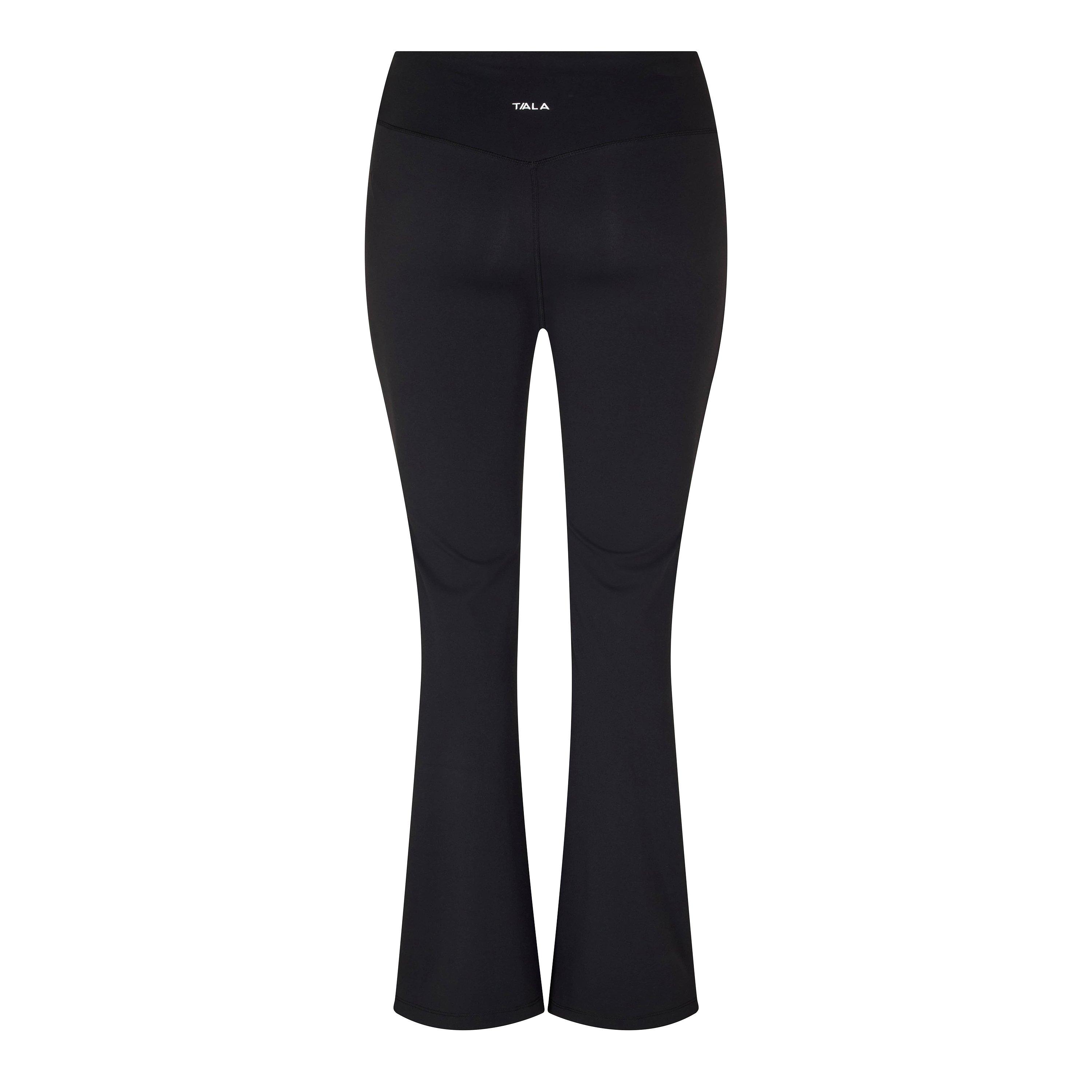 Shadow Black - TALA - TALA DAYFLEX WRAP FLARED YOGA PANT 30 - 2