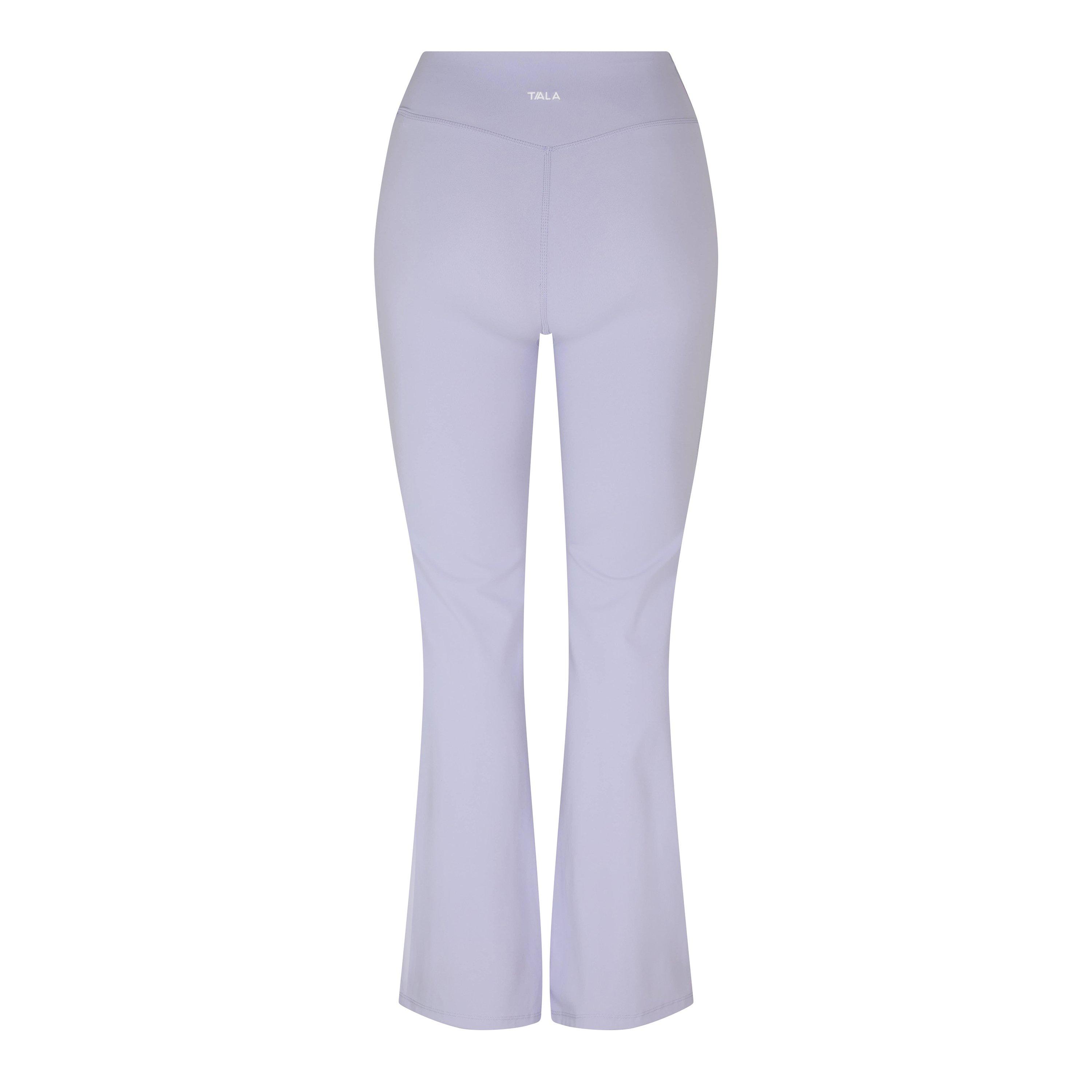 Lilac - TALA - TALA DAYFLEX WRAP FLARED YOGA PANT 30 - 2