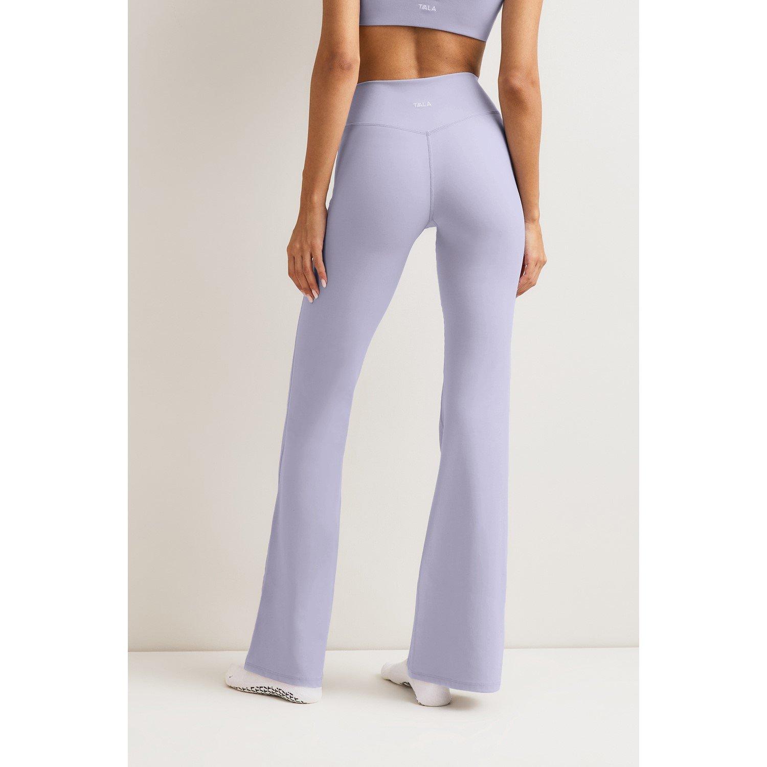 Lilac - TALA - TALA DAYFLEX WRAP FLARED YOGA PANT 30 - 3