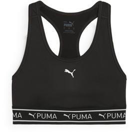 Puma 4KEEPS Elastic Womens Medium Support Sports Bra