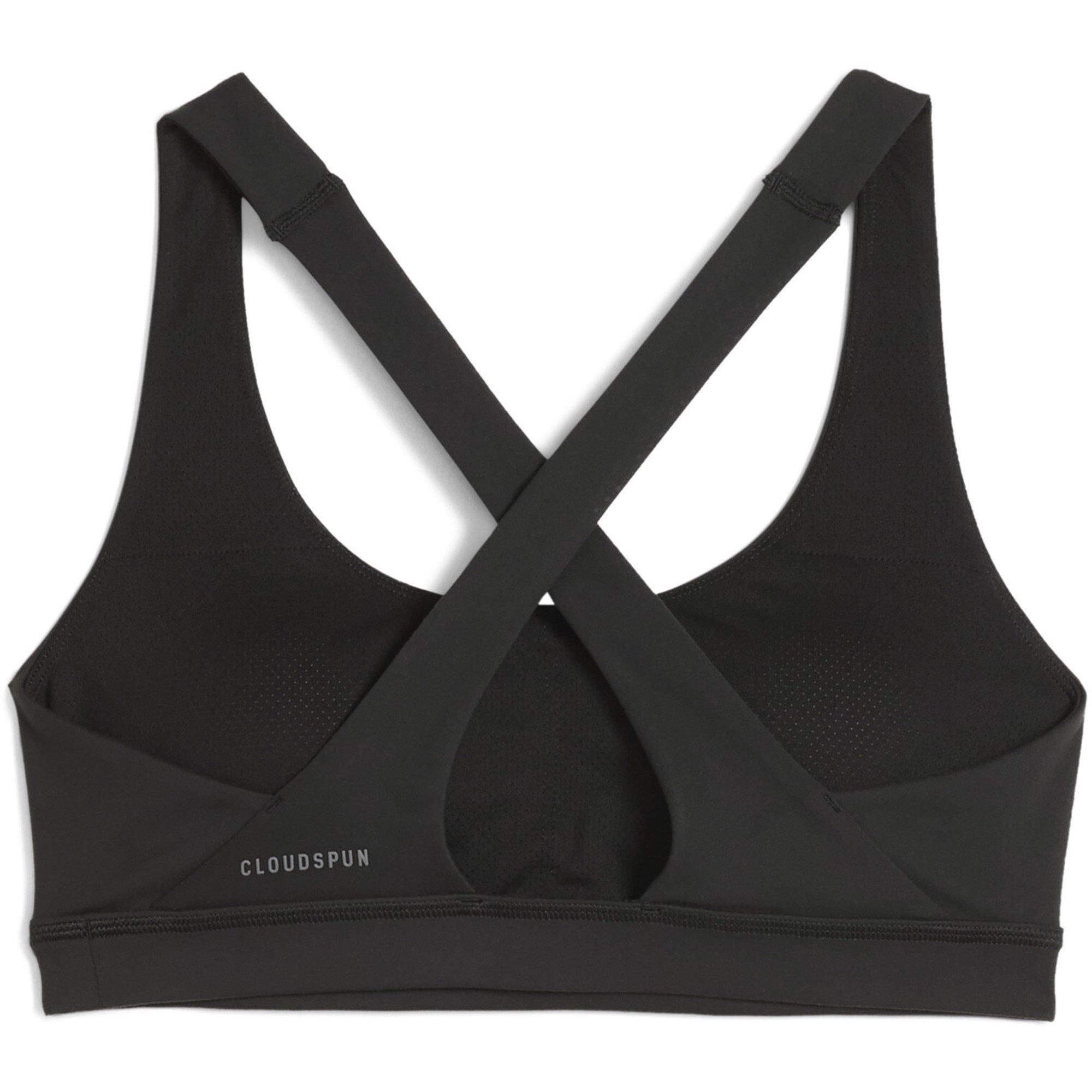 Puma Black - Puma - Cloudspun Non Wired Medium Impact Sports Bra - 2