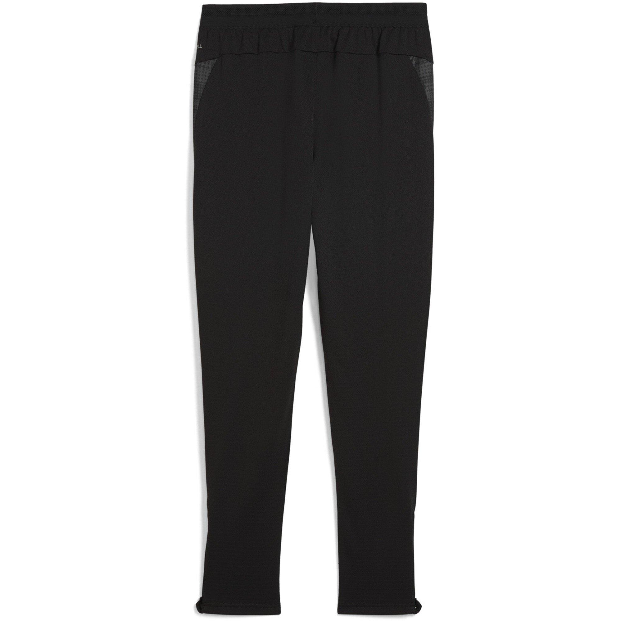 Black-Silver - Puma - Puma Teamcup Training Pants Wmn Tracksuit Bottom Womens - 2