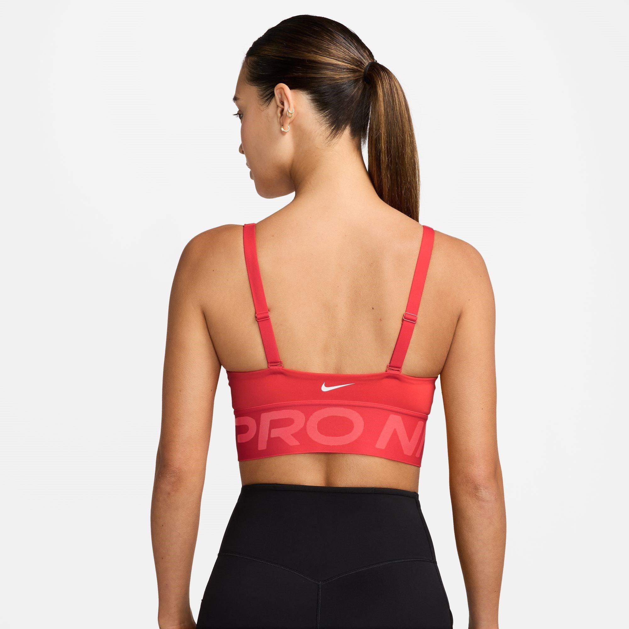 Crimson/Red/Wht - Nike - Indy Plunge Bra Ld61 - 2