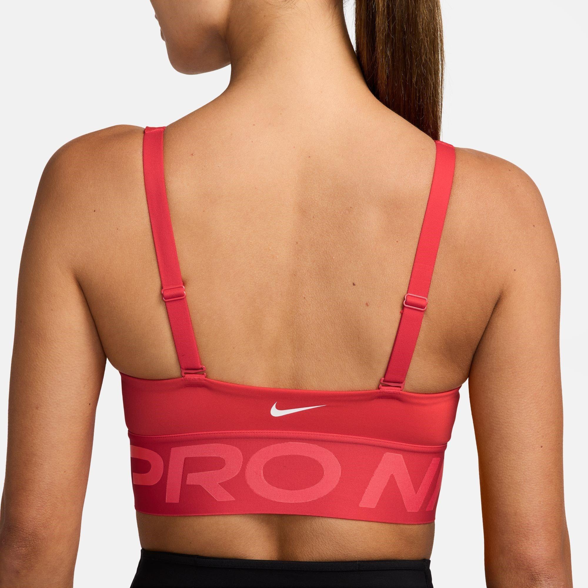 Crimson/Red/Wht - Nike - Indy Plunge Bra Ld61 - 3