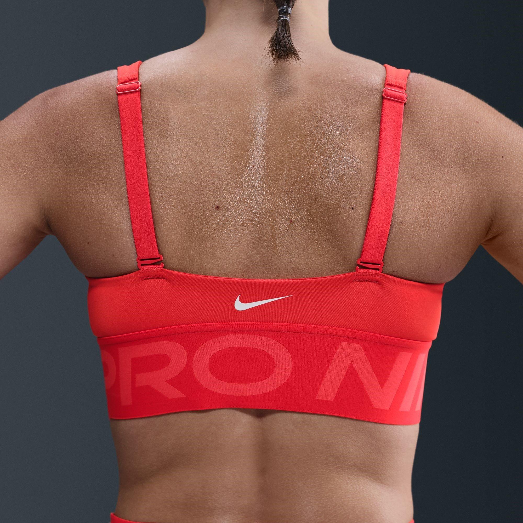 Crimson/Red/Wht - Nike - Indy Plunge Bra Ld61 - 5