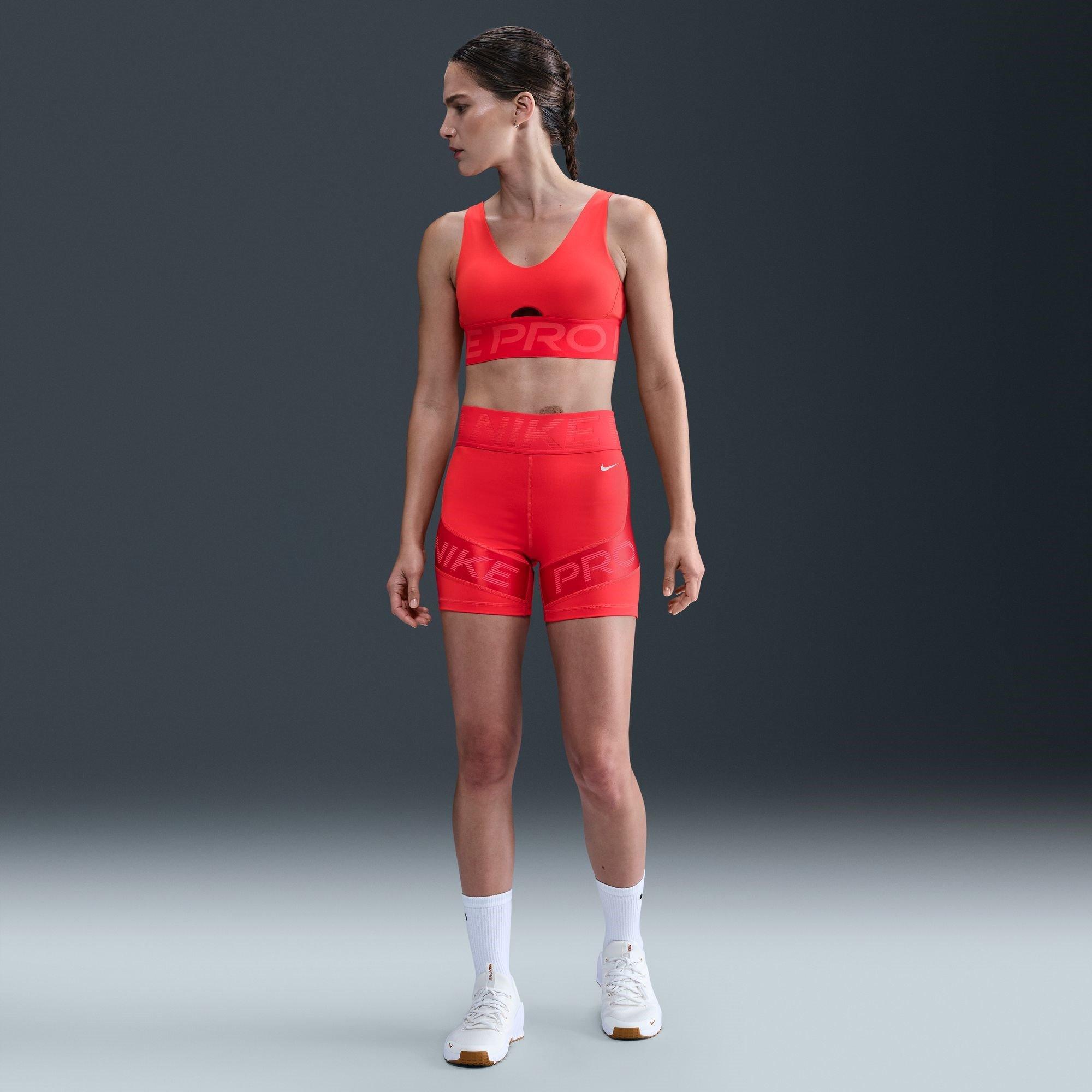 Crimson/Red/Wht - Nike - Indy Plunge Bra Ld61 - 7