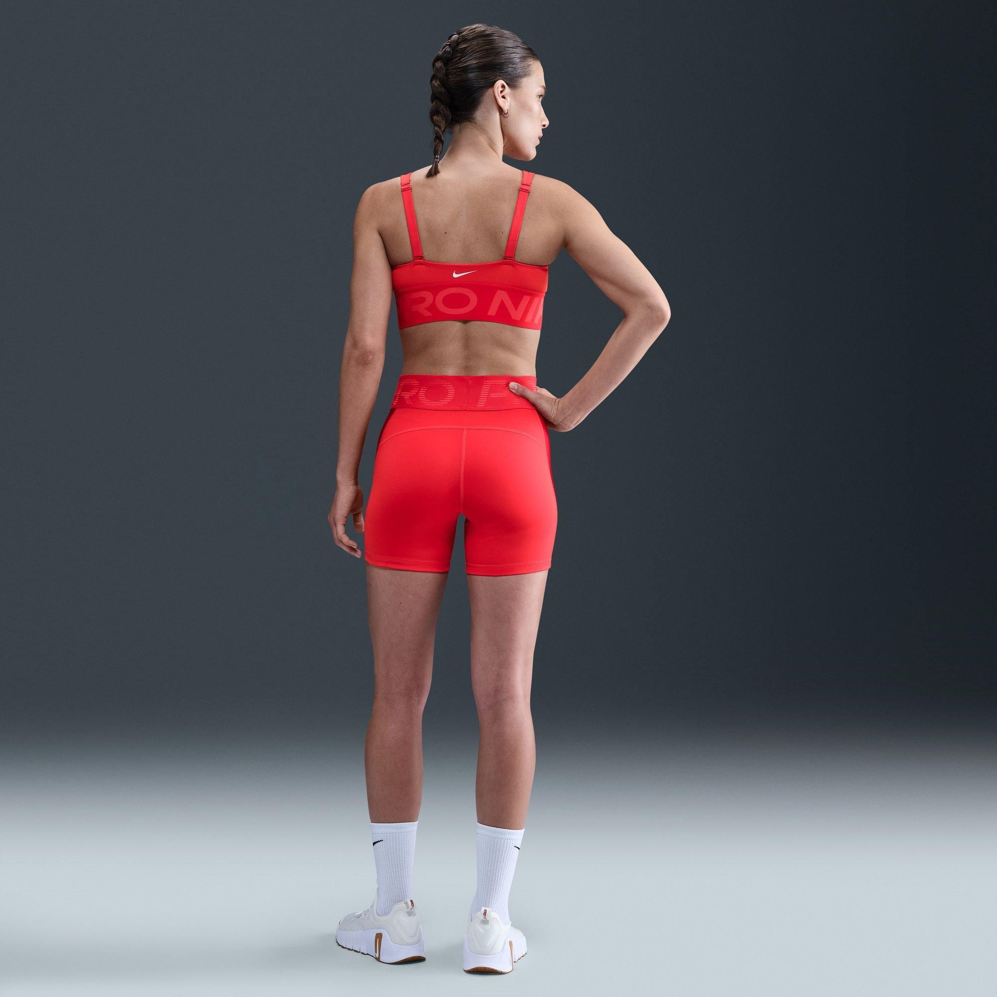 Crimson/Red/Wht - Nike - Indy Plunge Bra Ld61 - 8