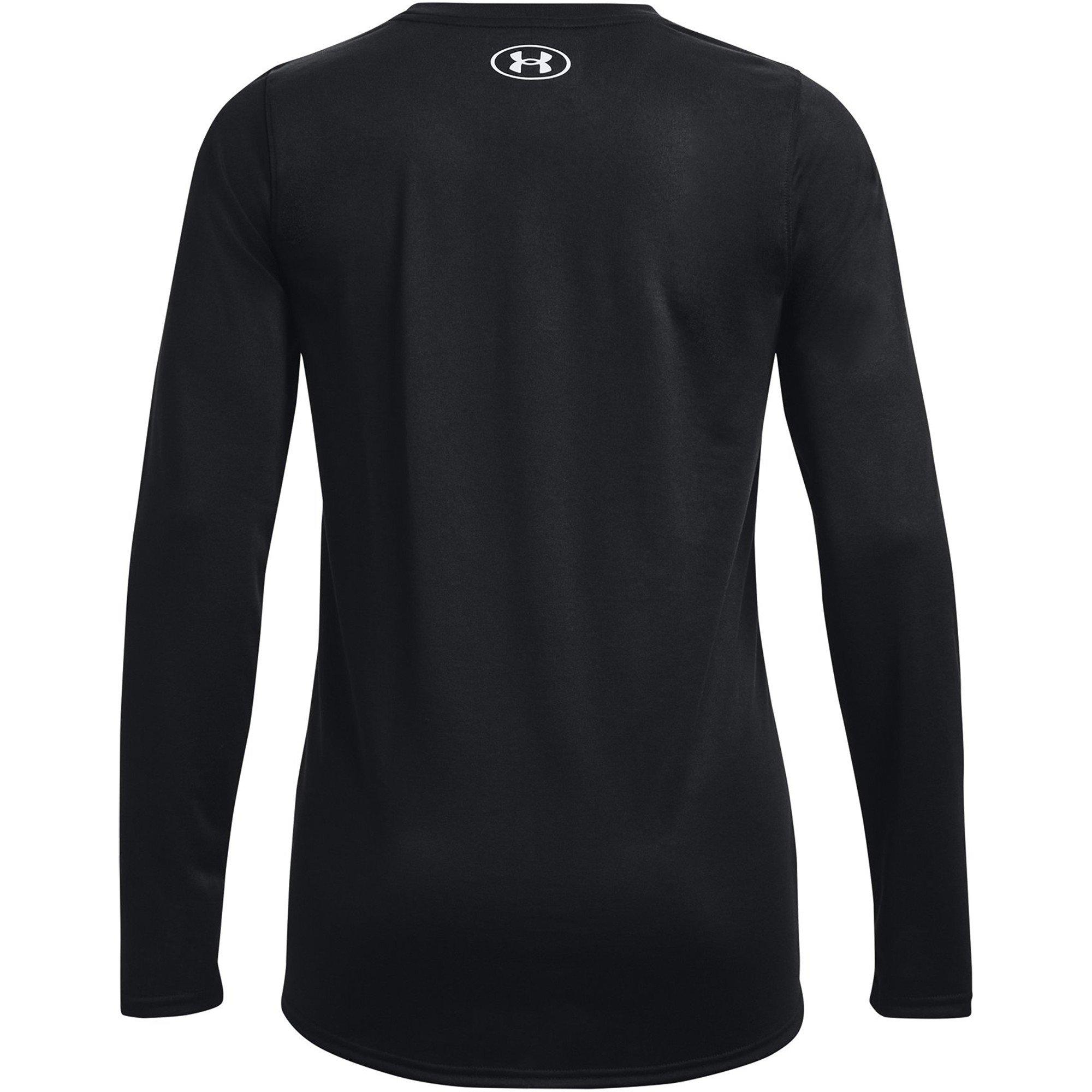 Black/White - Under Armour - Women's Team Tech Long Sleeve Performance T-Shirt - 2
