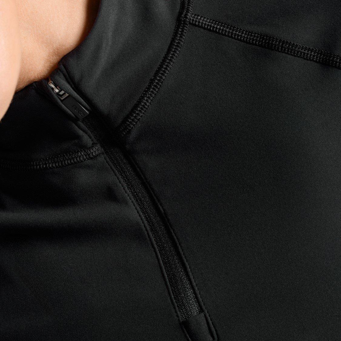 Black/Black - 2XU - Form Soft half Zip Short Sleeve Performance Gym Top - 6