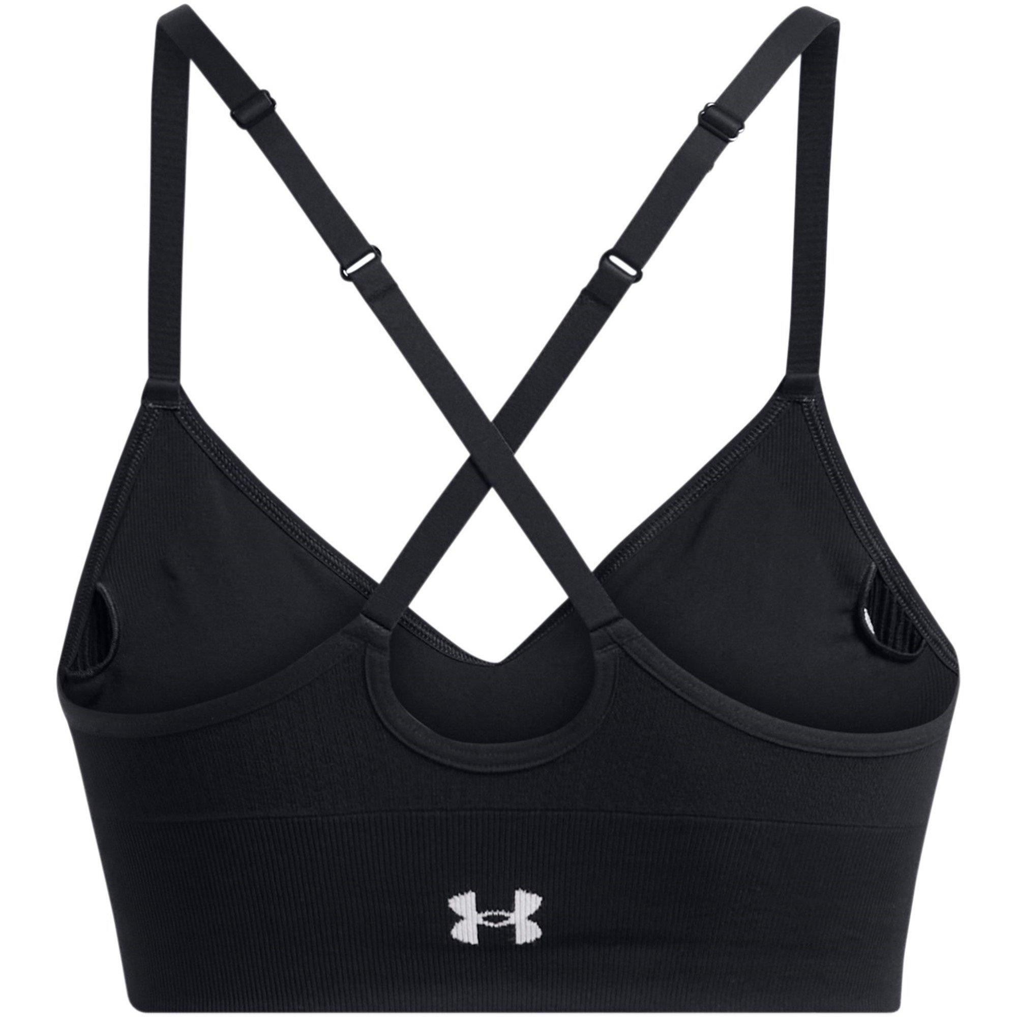 Black - Under Armour - Vanish Seamless Low Impact Sports Bra - 2