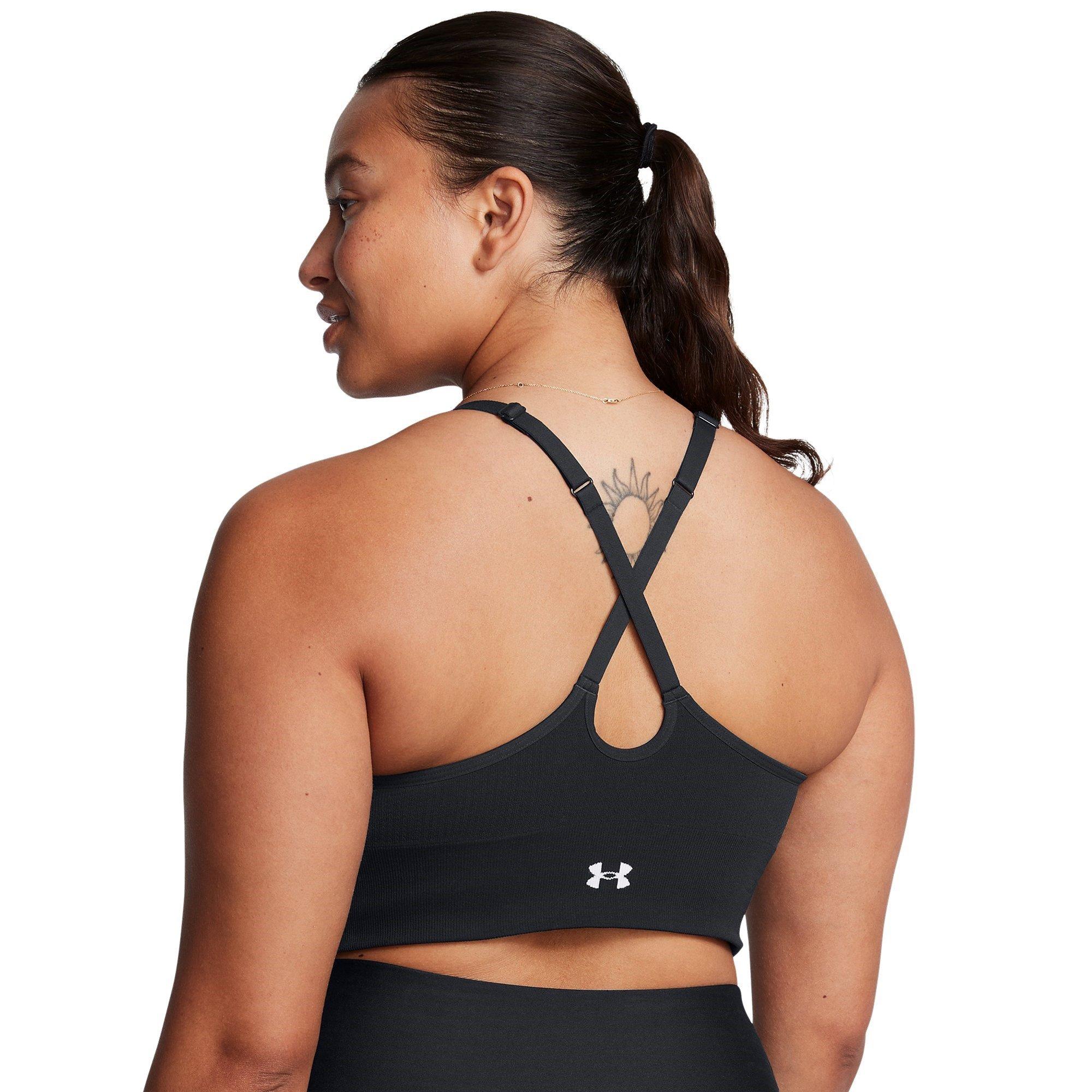 Black - Under Armour - Vanish Seamless Low Impact Sports Bra - 12