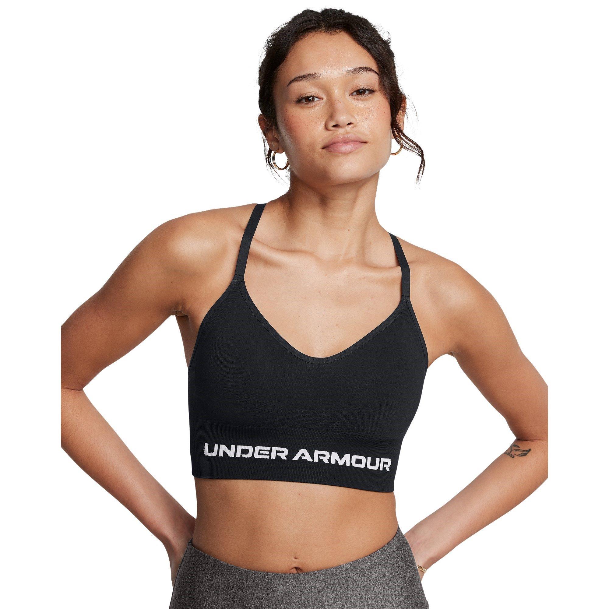 Black - Under Armour - Vanish Seamless Low Impact Sports Bra - 5