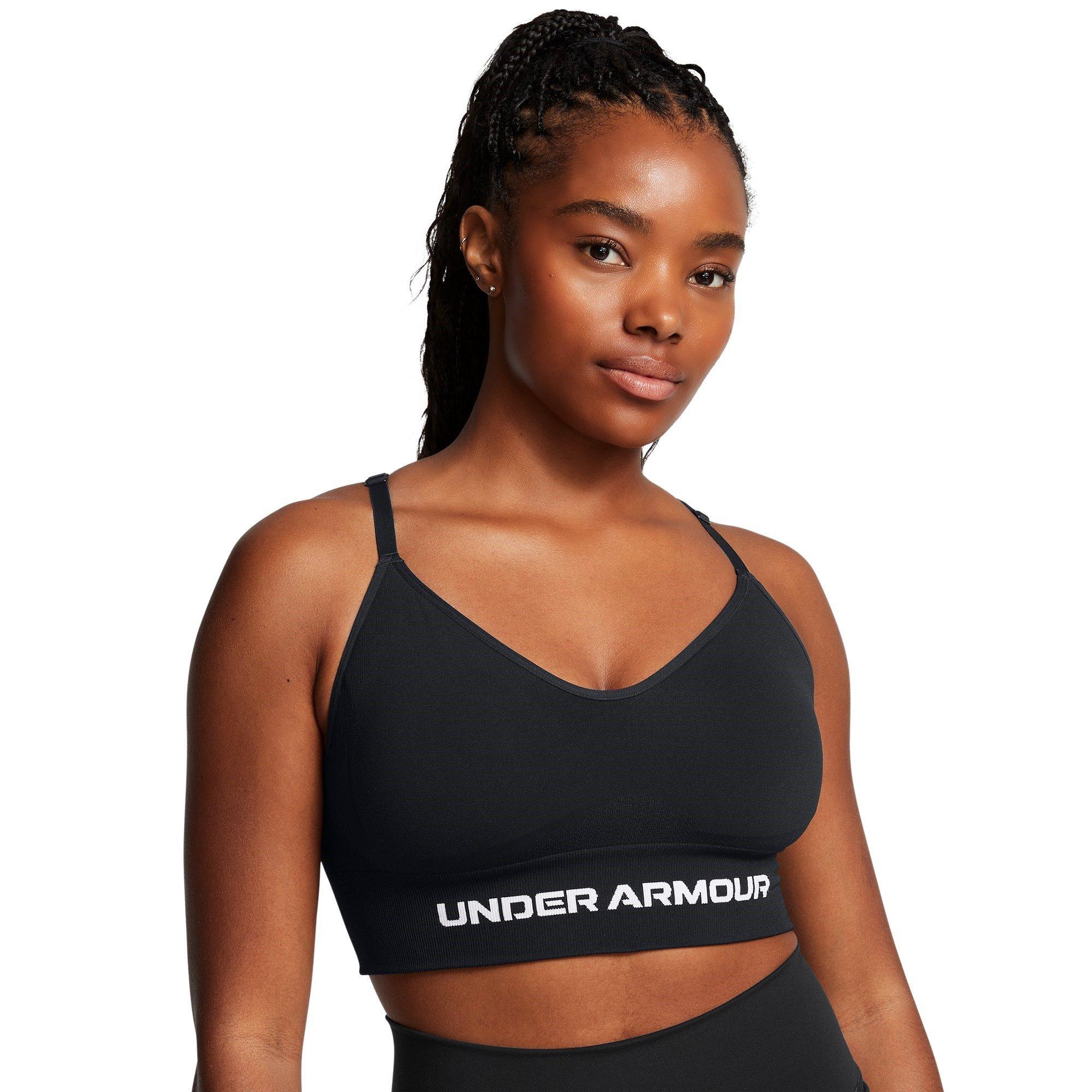 Black - Under Armour - Vanish Seamless Low Impact Sports Bra - 7