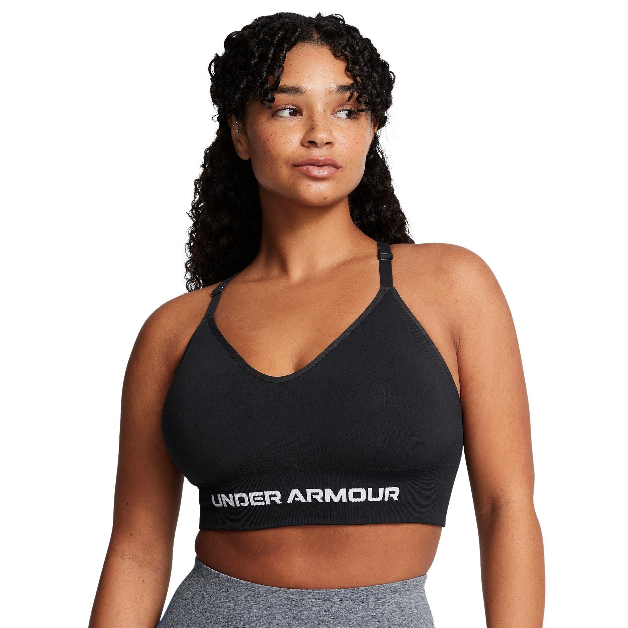 Black - Under Armour - Vanish Seamless Low Impact Sports Bra - 10