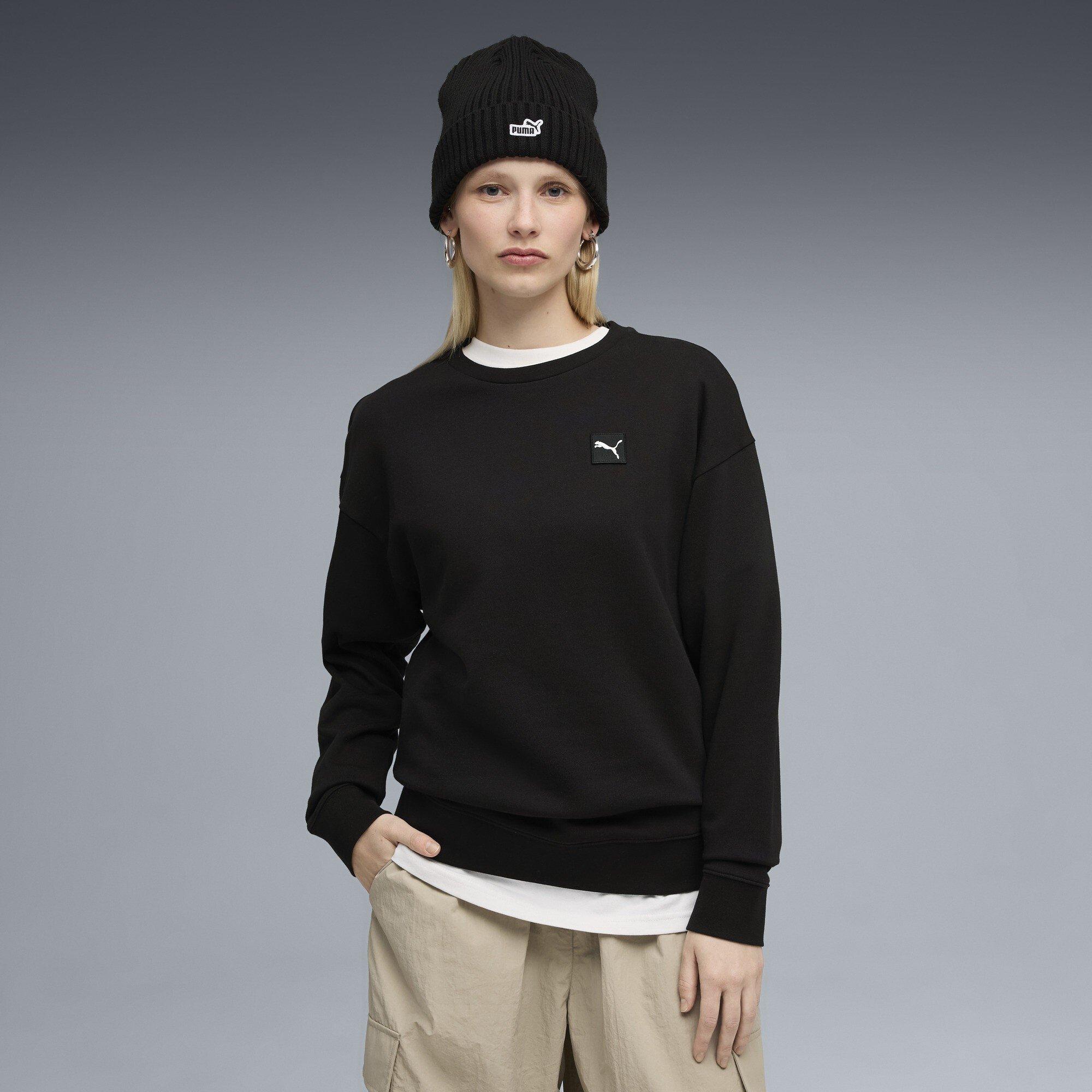 Puma Schwarz - Puma - Women's Elevated Comfort Crew Sweatshirt - 3