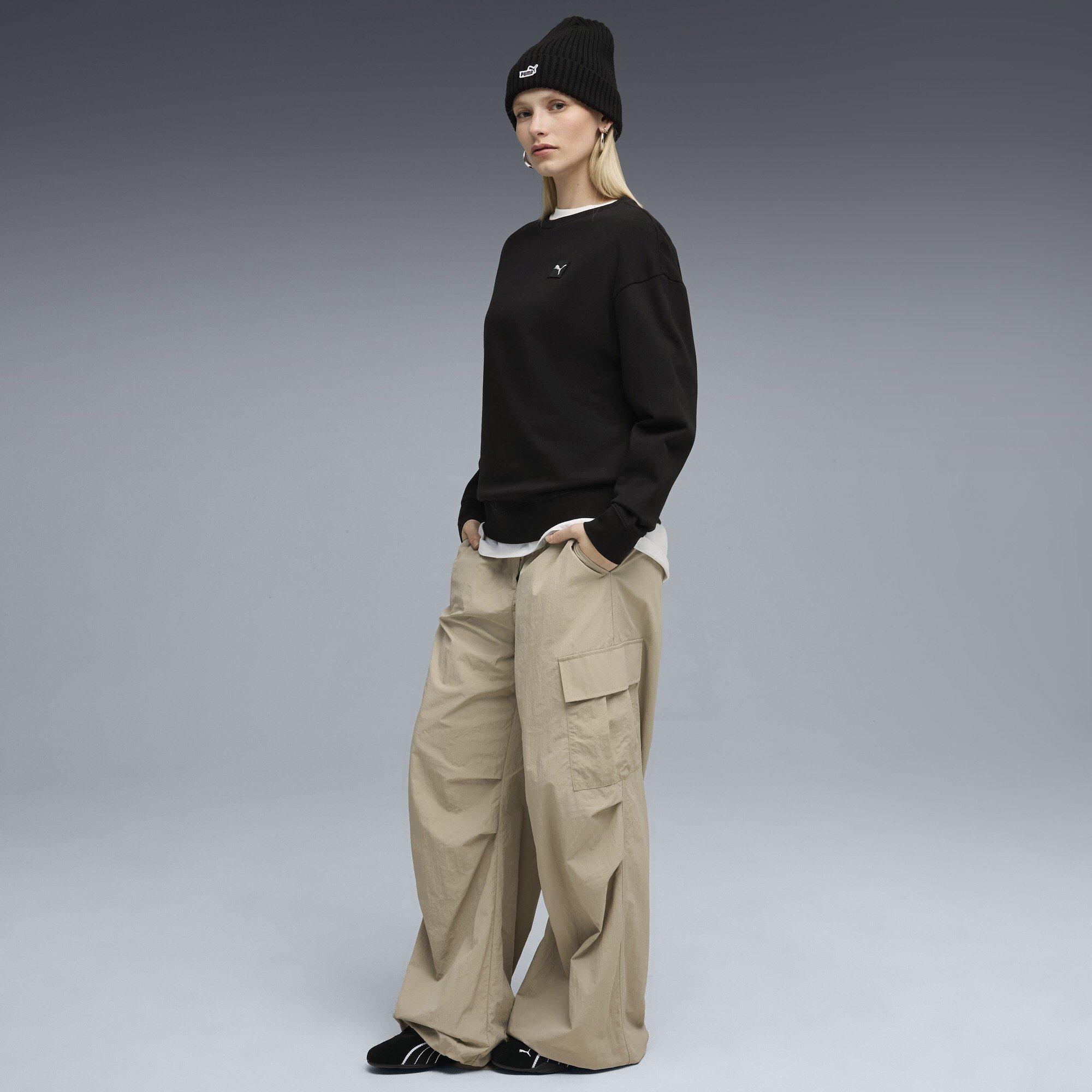 Puma Schwarz - Puma - Women's Elevated Comfort Crew Sweatshirt - 5