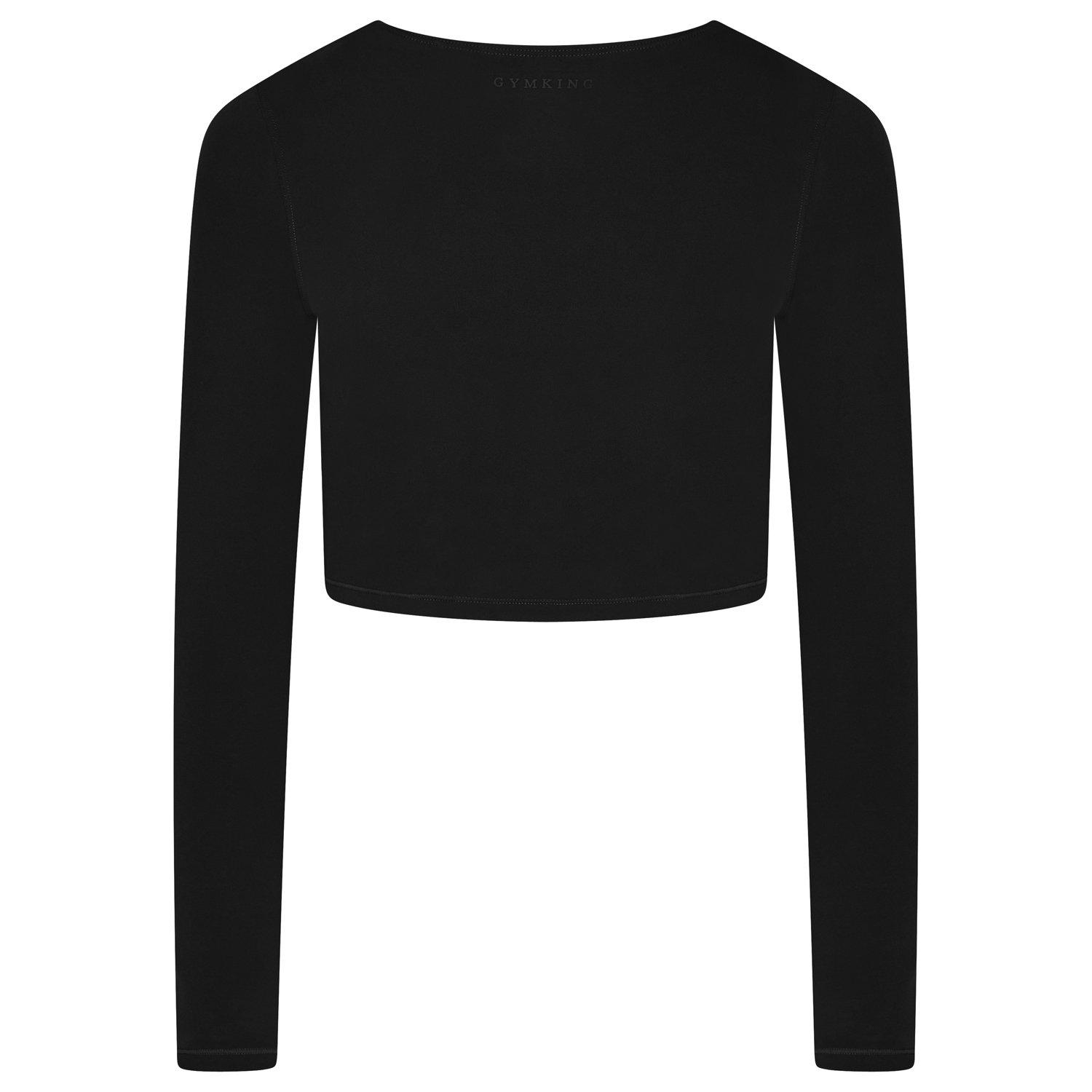 Black Luxe - Gym King - Womens Peach Luxe Long-Sleeve Performance Gym Top - 5