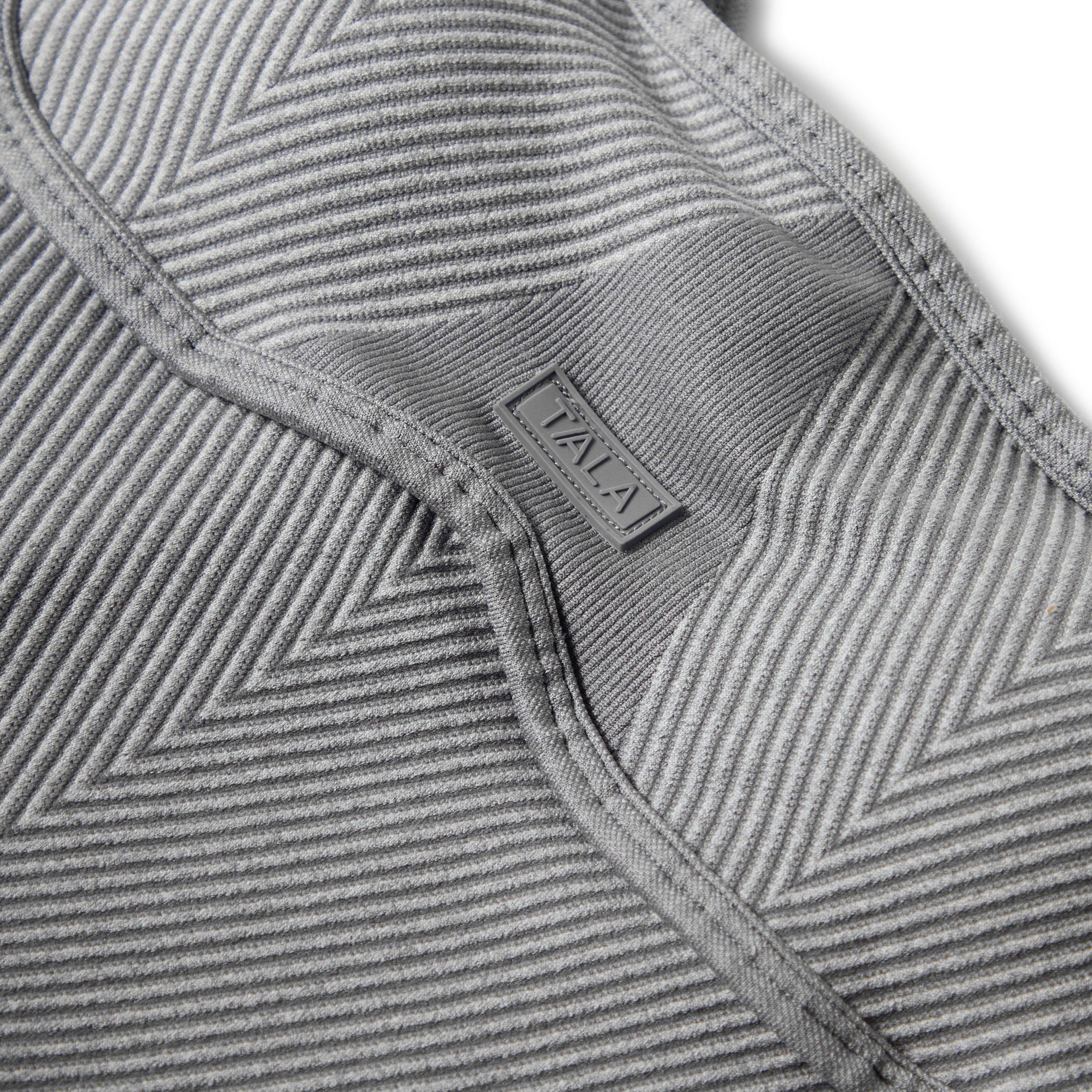 Grey Marl - TALA - TALA SCULPT SEAMLESS CONTRAST RIB VEST VINTAGE GREY - 5