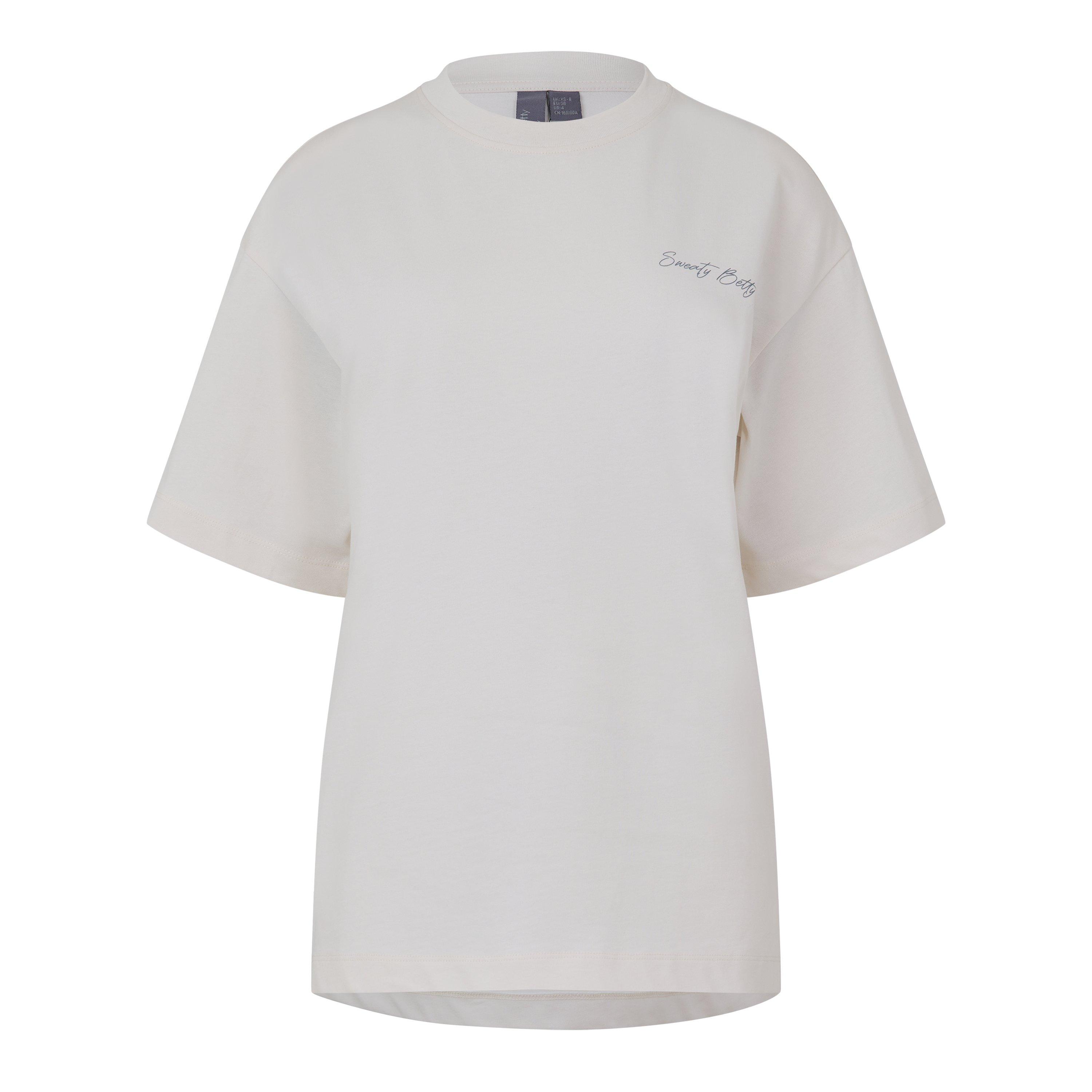 Dove White - Sweaty Betty - SB M2M Tee Ld64 - 1