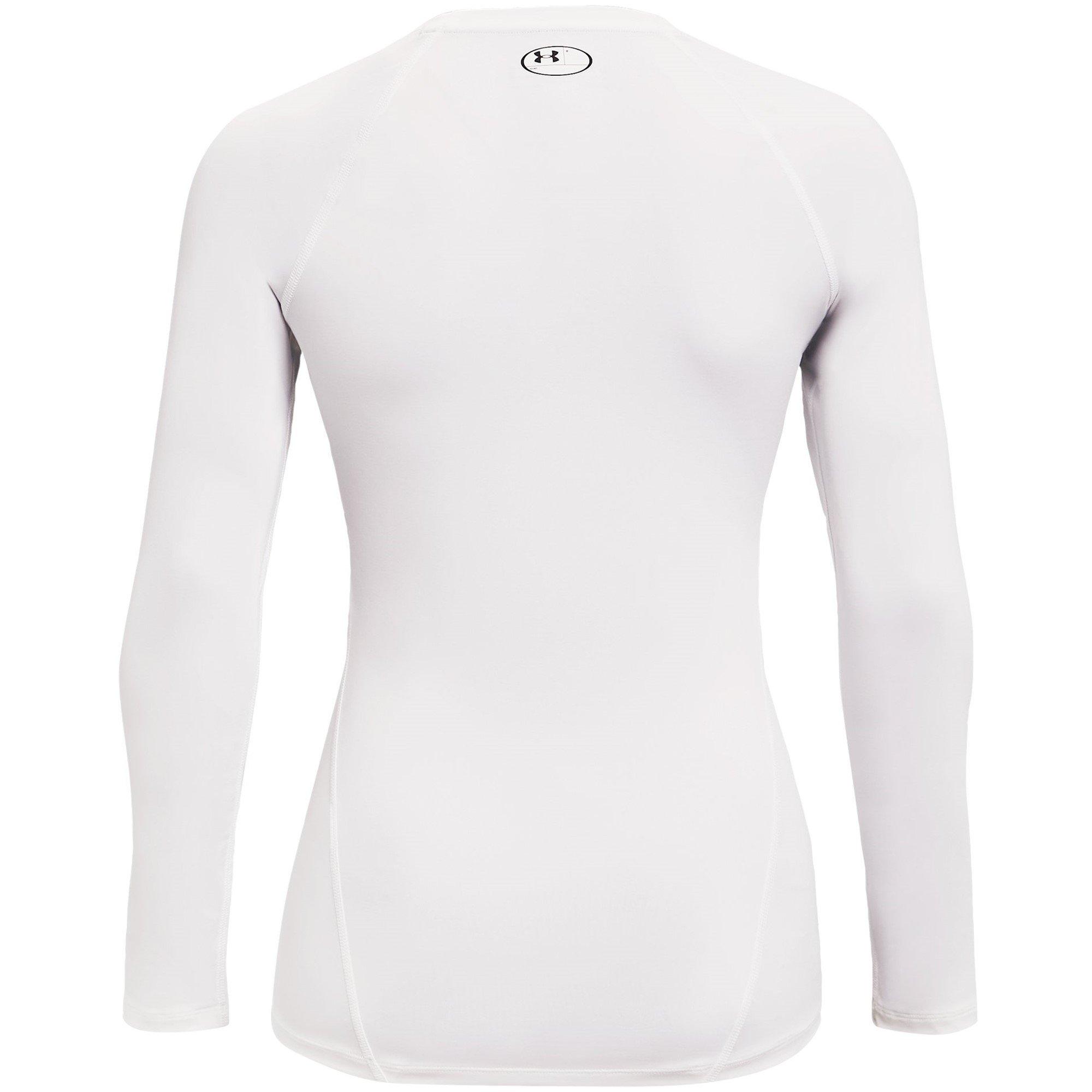 White - Under Armour - Hg Authentics Long-Sleeve Performance Gym Top - 2