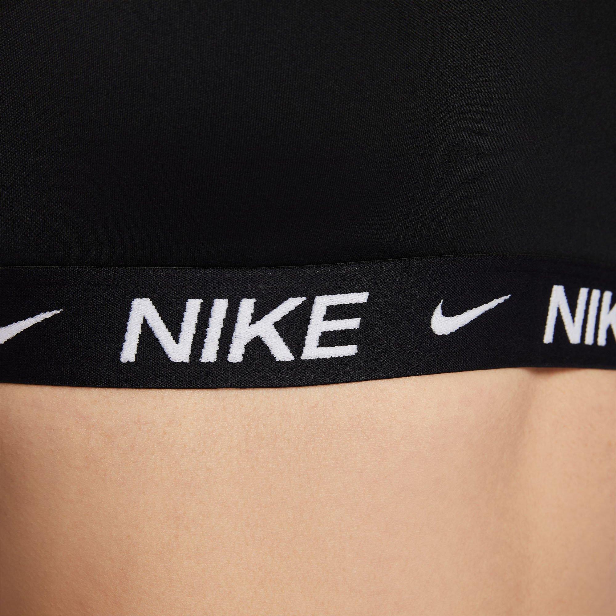 Black/Blk/White - Nike - Indy Womens Padded Light Support Sports Bra - 5