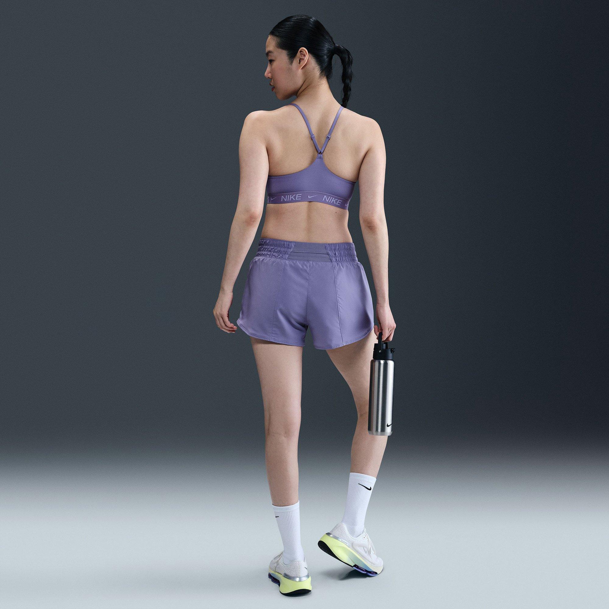 Dust Amethyst - Nike - Indy Womens Padded Light Support Sports Bra - 6