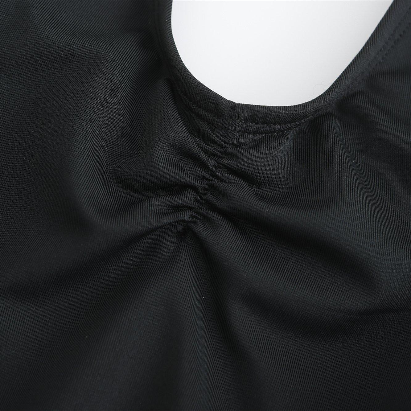 Black - Slazenger - Sleeve Dance Leotard - 4