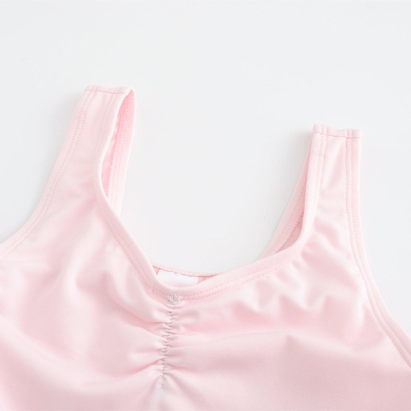 Light Pink - Slazenger - Sleeveless Dance Leotard Junior Girls - 6