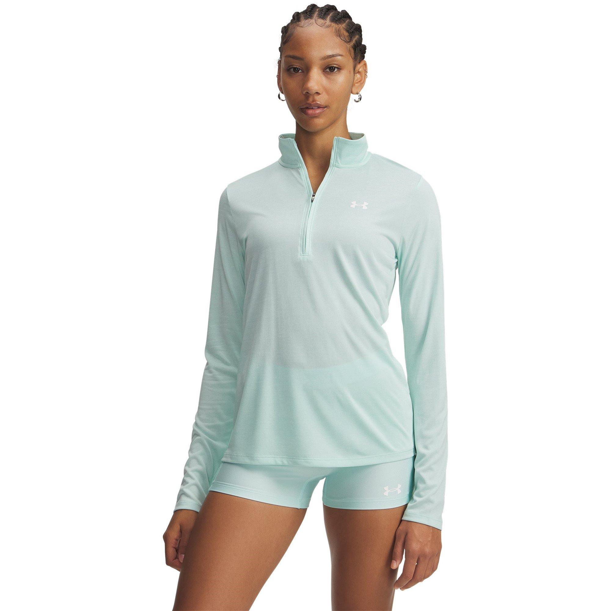 Under Armour Women's Tech Half Zip Top - Refresh Mint - 10 (S)
